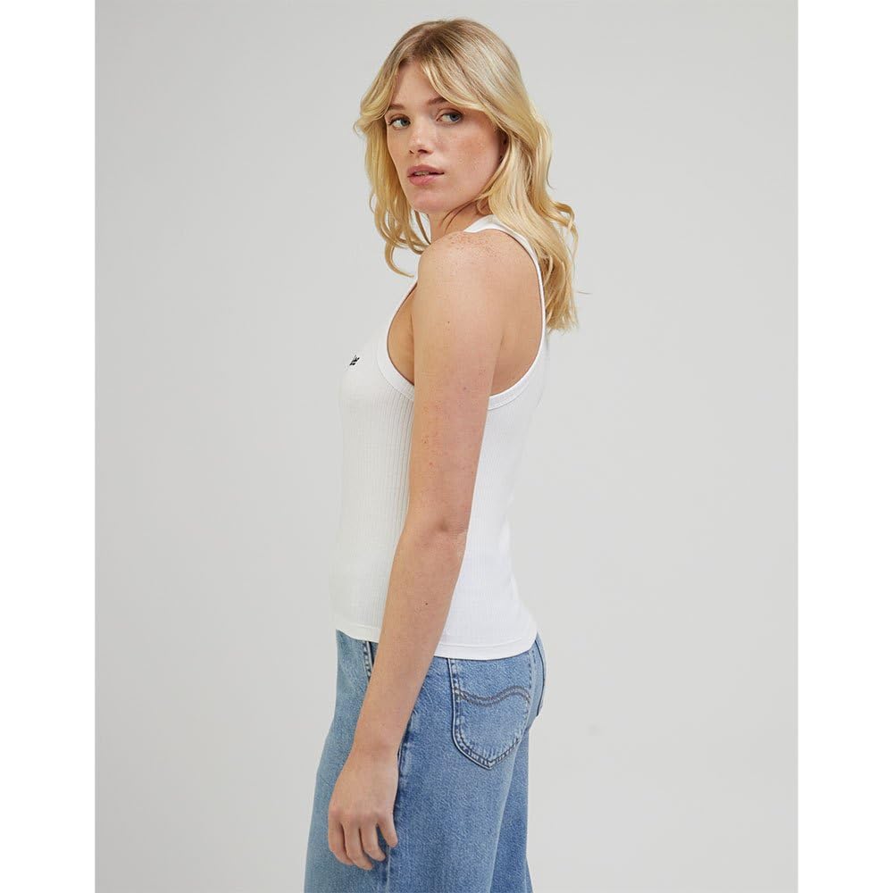 Lee Ribbed Tank débardeur femme noir XL