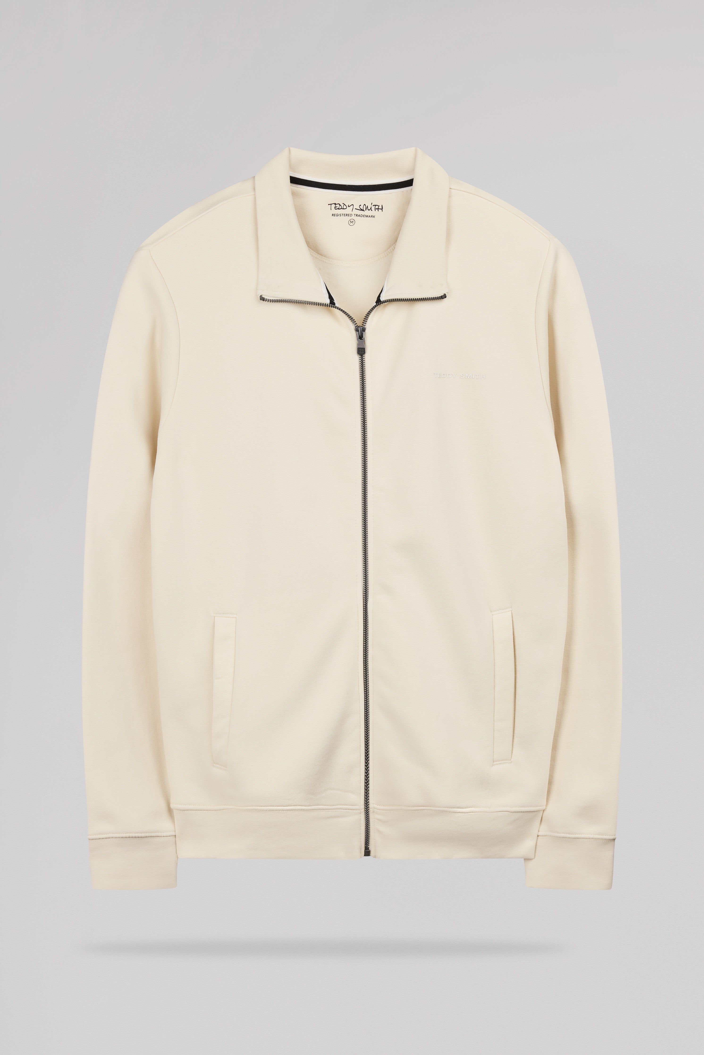 Teddy Smith G-Narkus Zip gilet sweat naturel molletonné