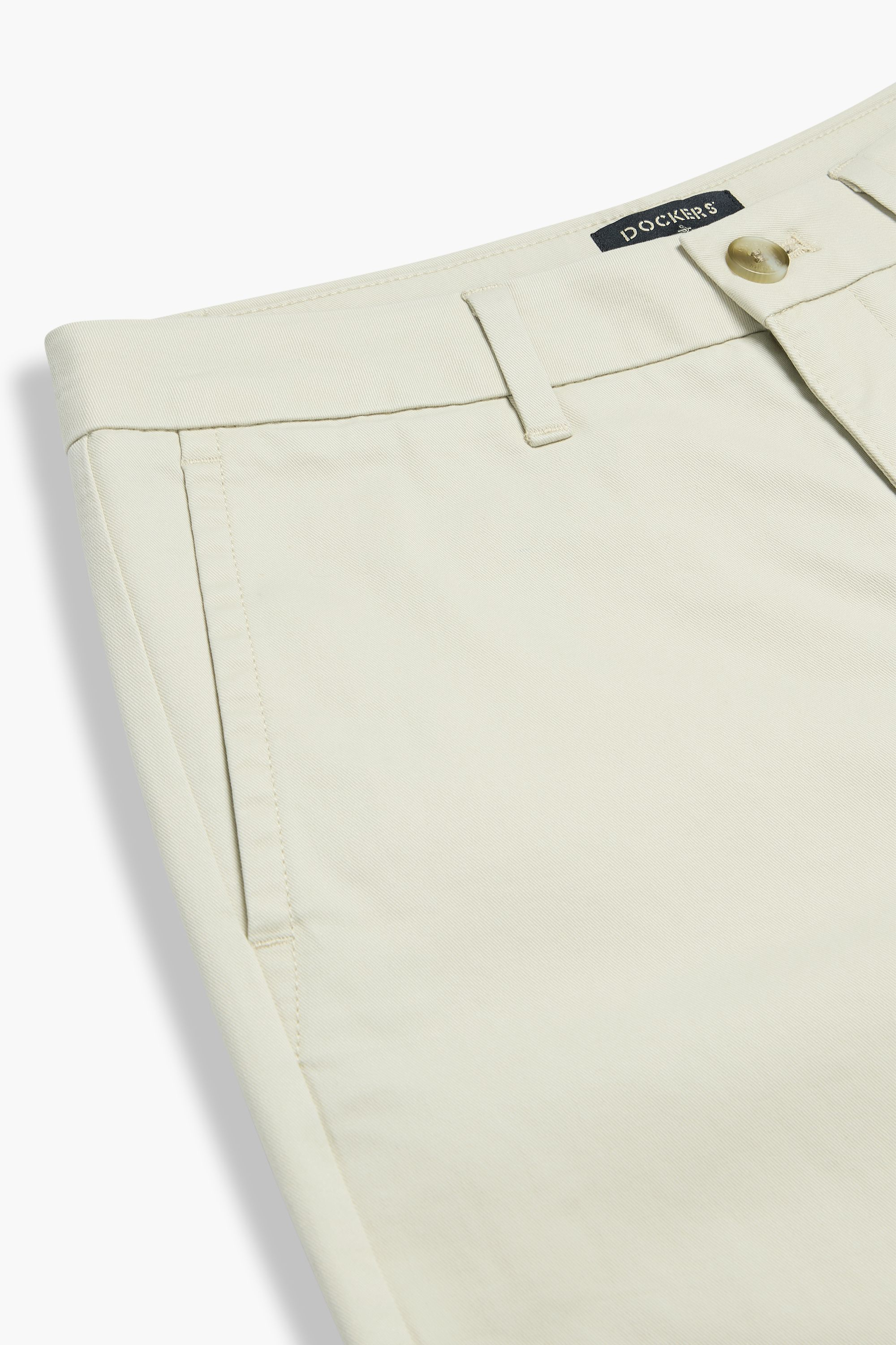 Dockers Blake Chino Taille Haute Beige Coupe Droite