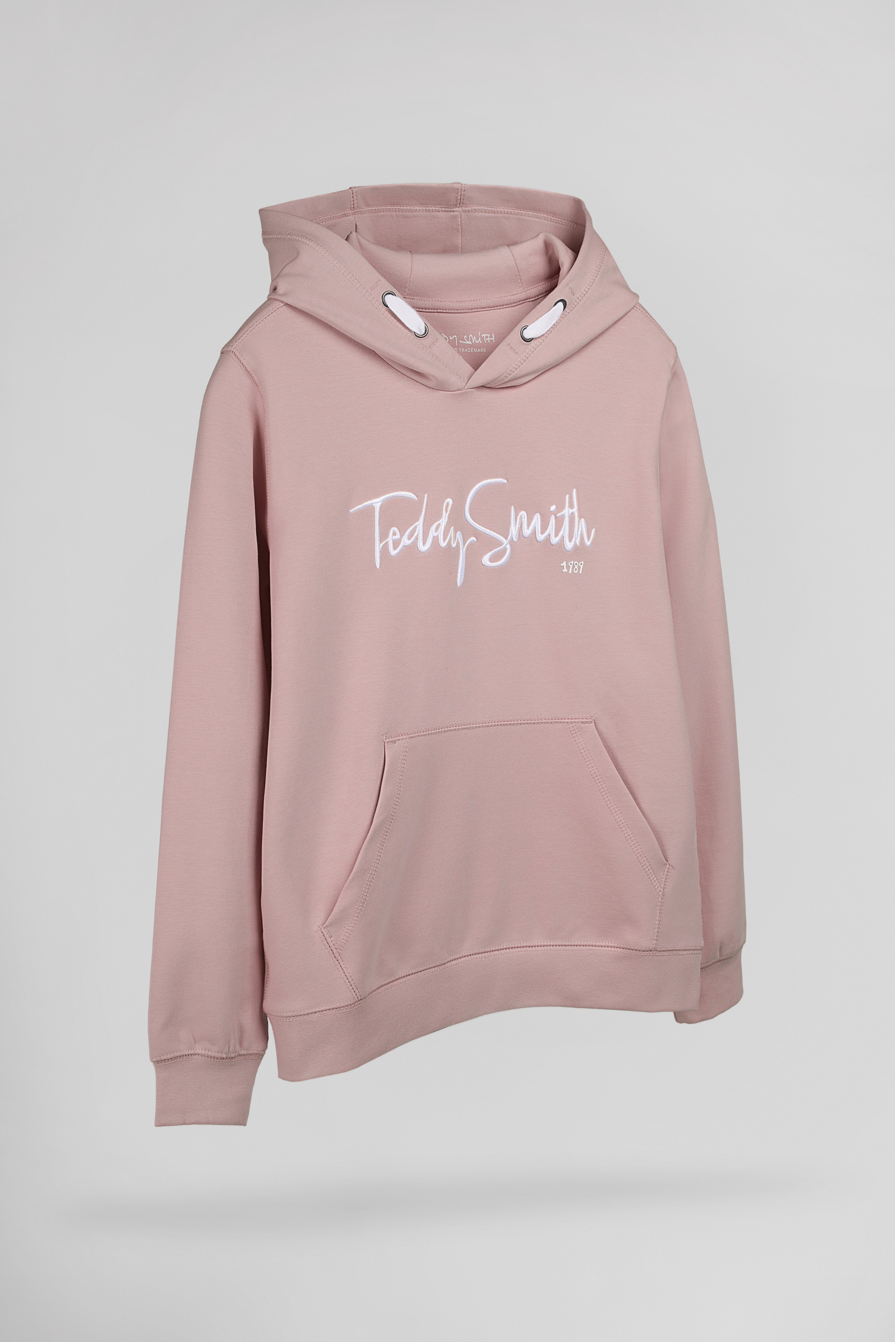 Teddy Smith S-Evry Hoody JR sweat capuche garçon rose