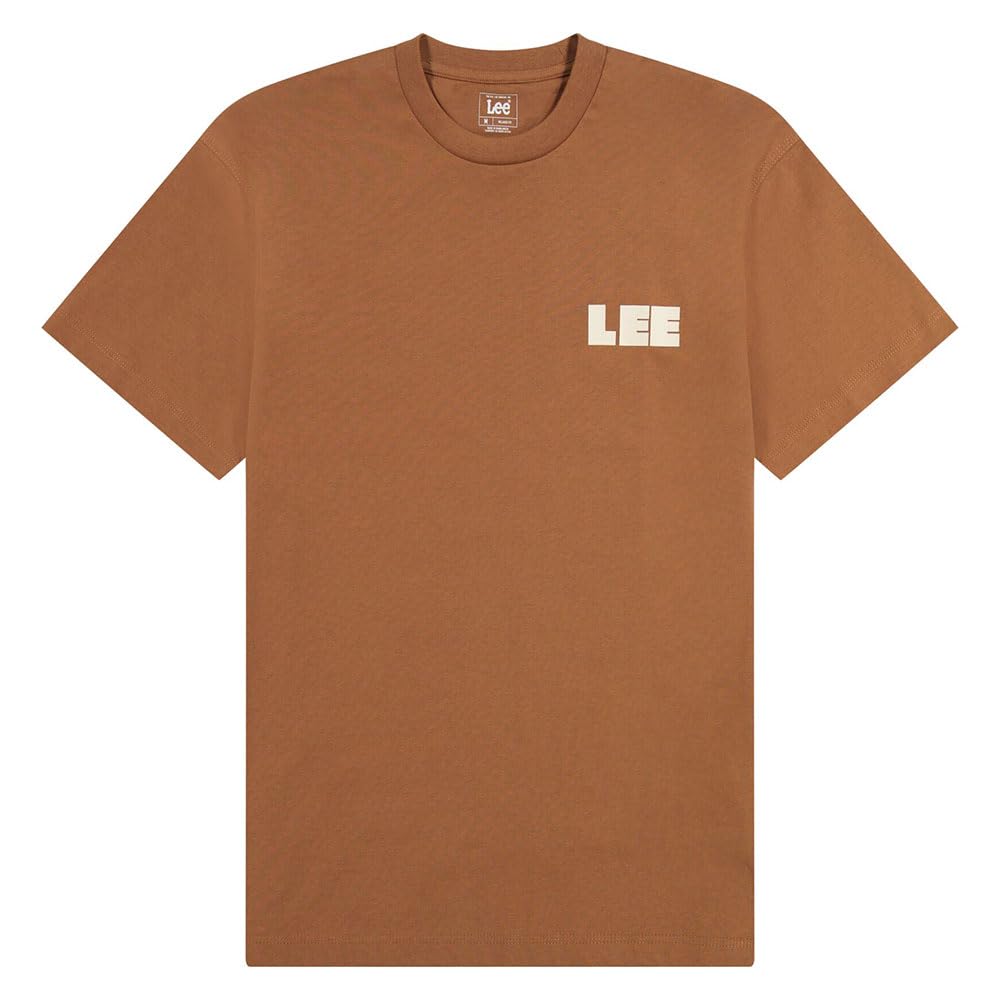 Lee Ww Graphic tee-shirt homme Oak Moss M coton