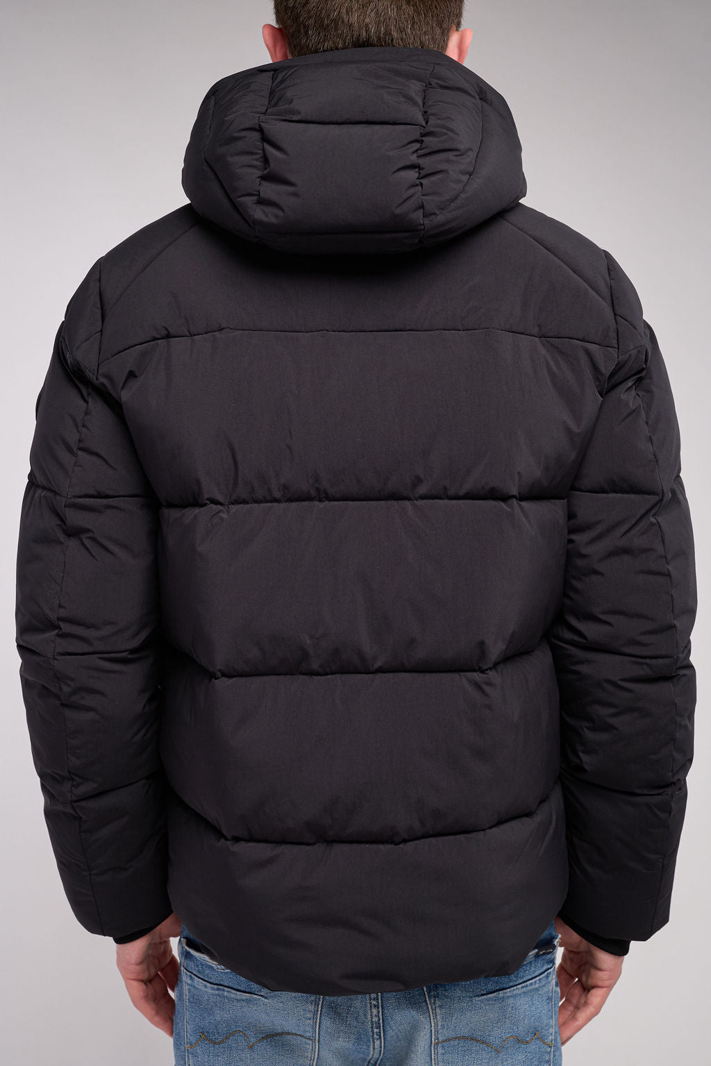 Teddy Smith B-Elwin blouson noir capuche amovible