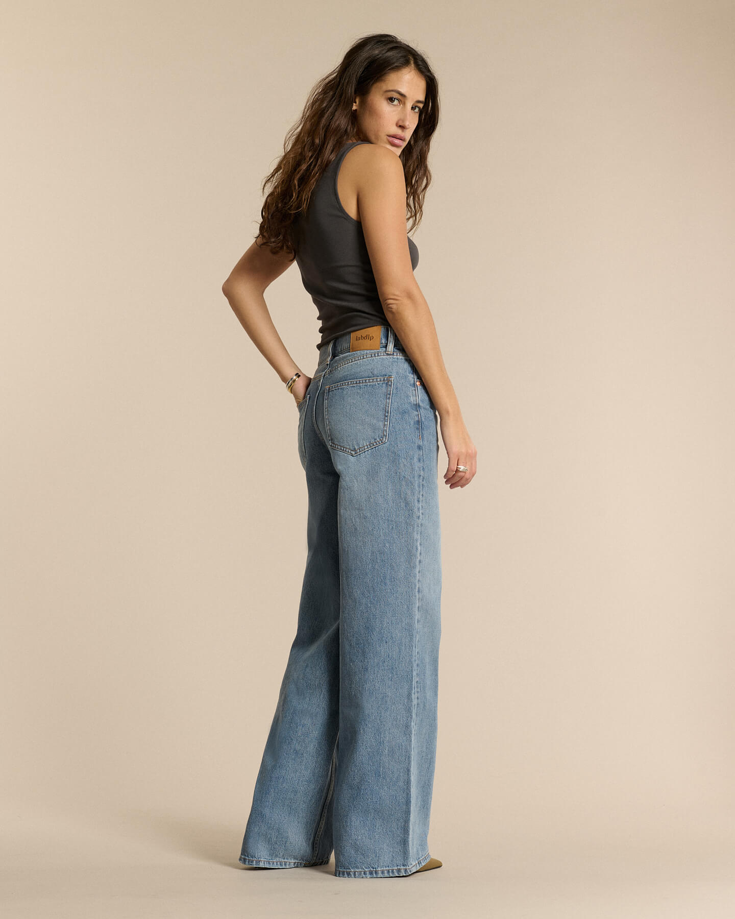 Labdip Winona Echo Blue IN 33 jean large délavé