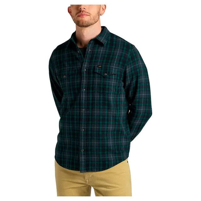 Lee Clean Regular Western t-shirt homme esmeralda