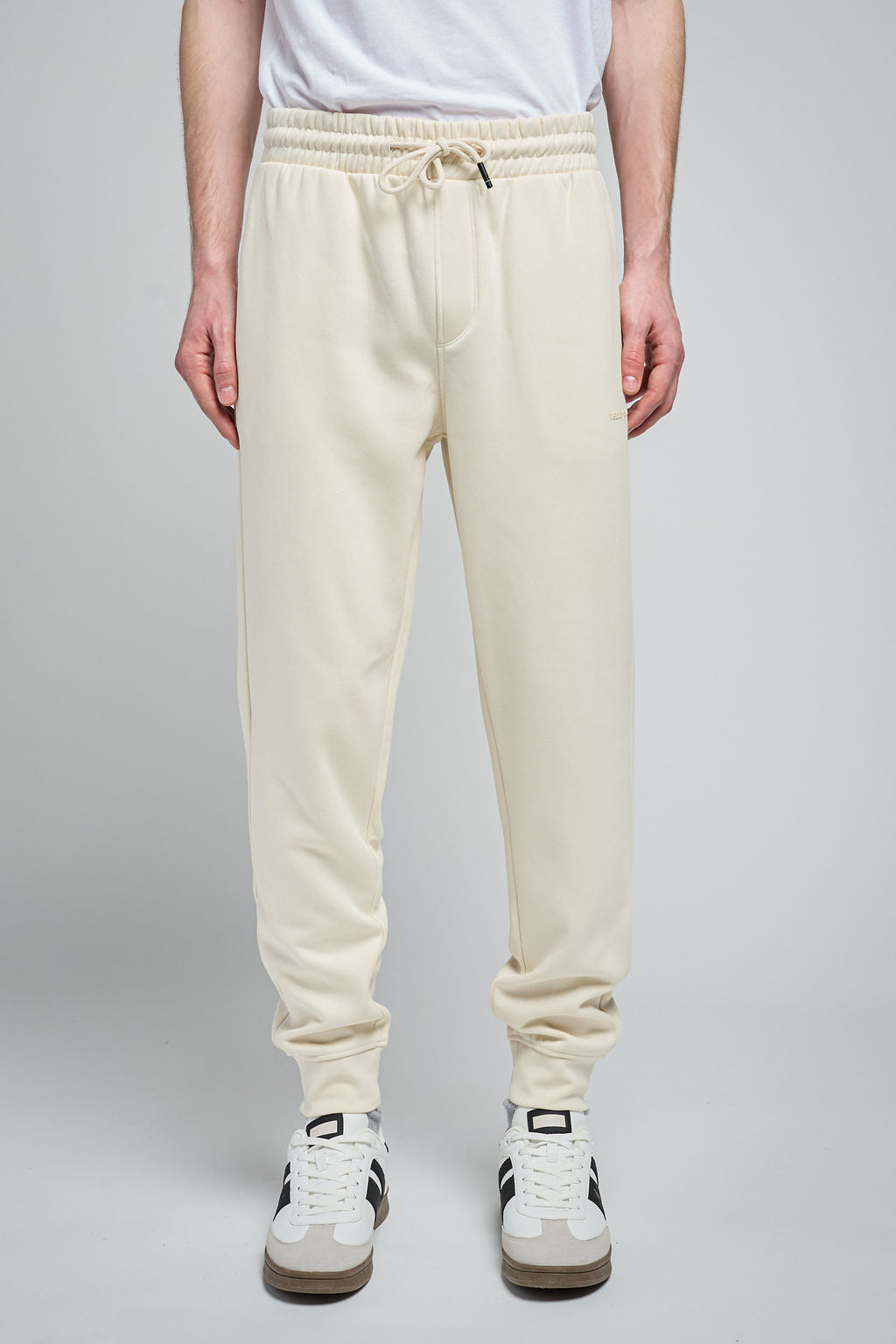 TEDDY SMITH P-NARKY jogging homme écru molleton coton