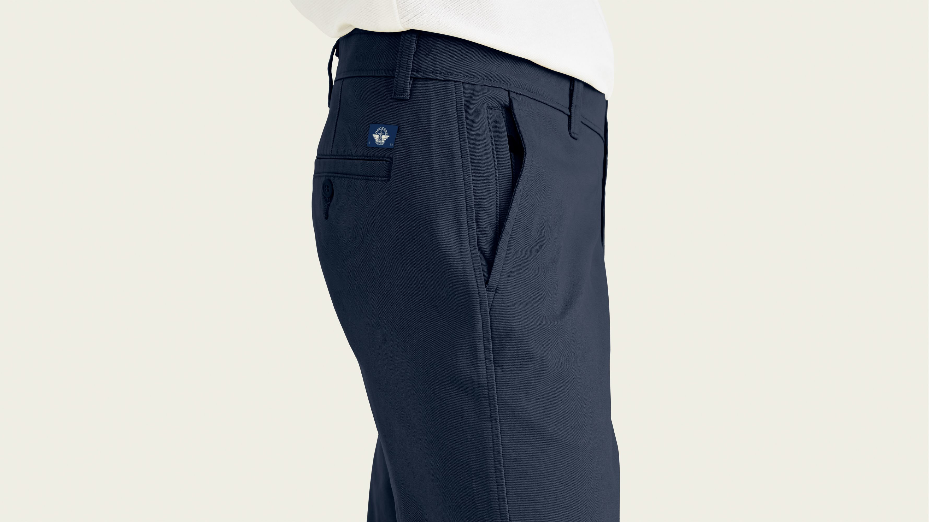 Dockers Ultimate chino homme droit bleu Pembroke stretch