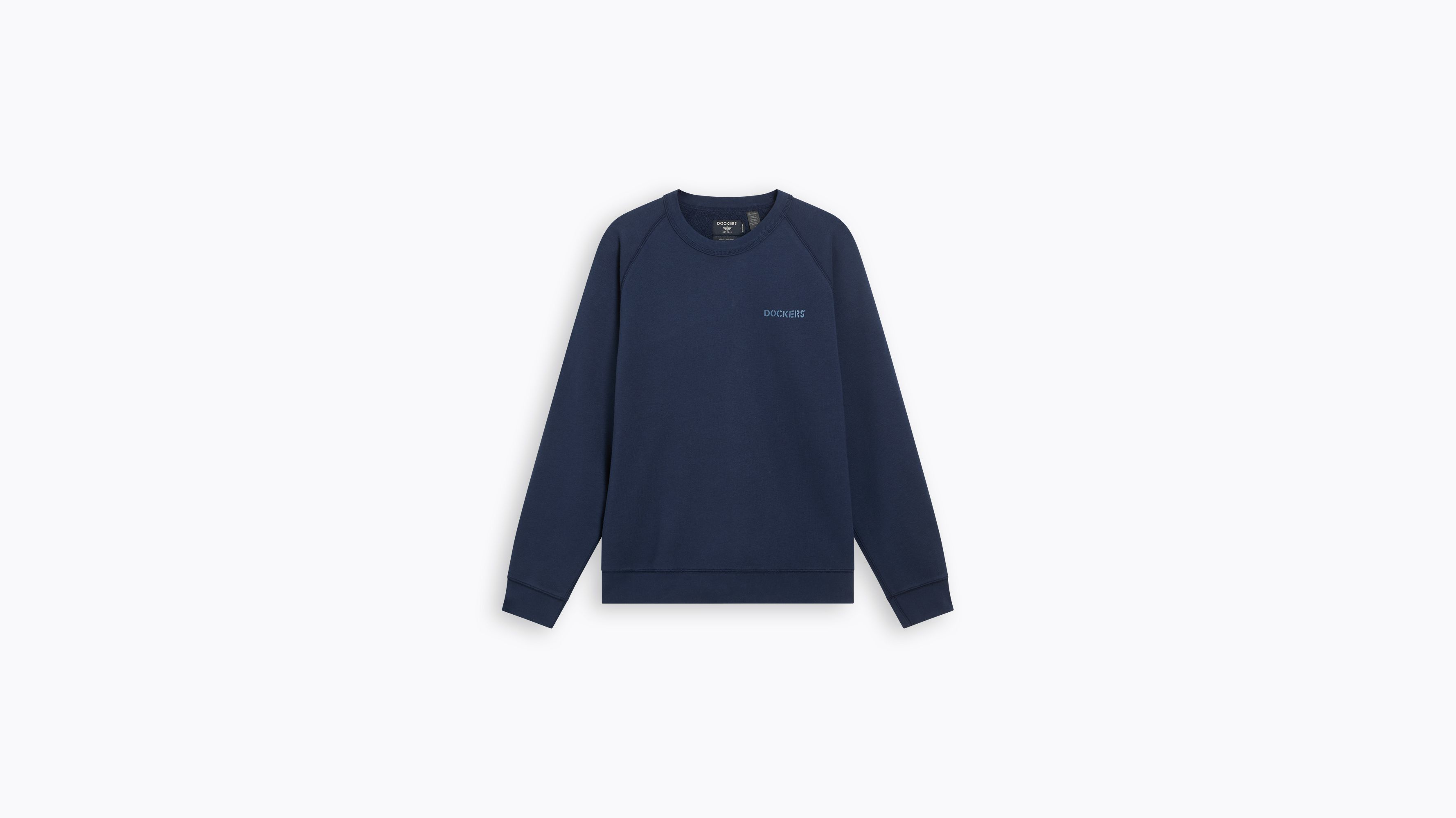 Dockers Icon Crewneck sweat col rond bleu marine coton