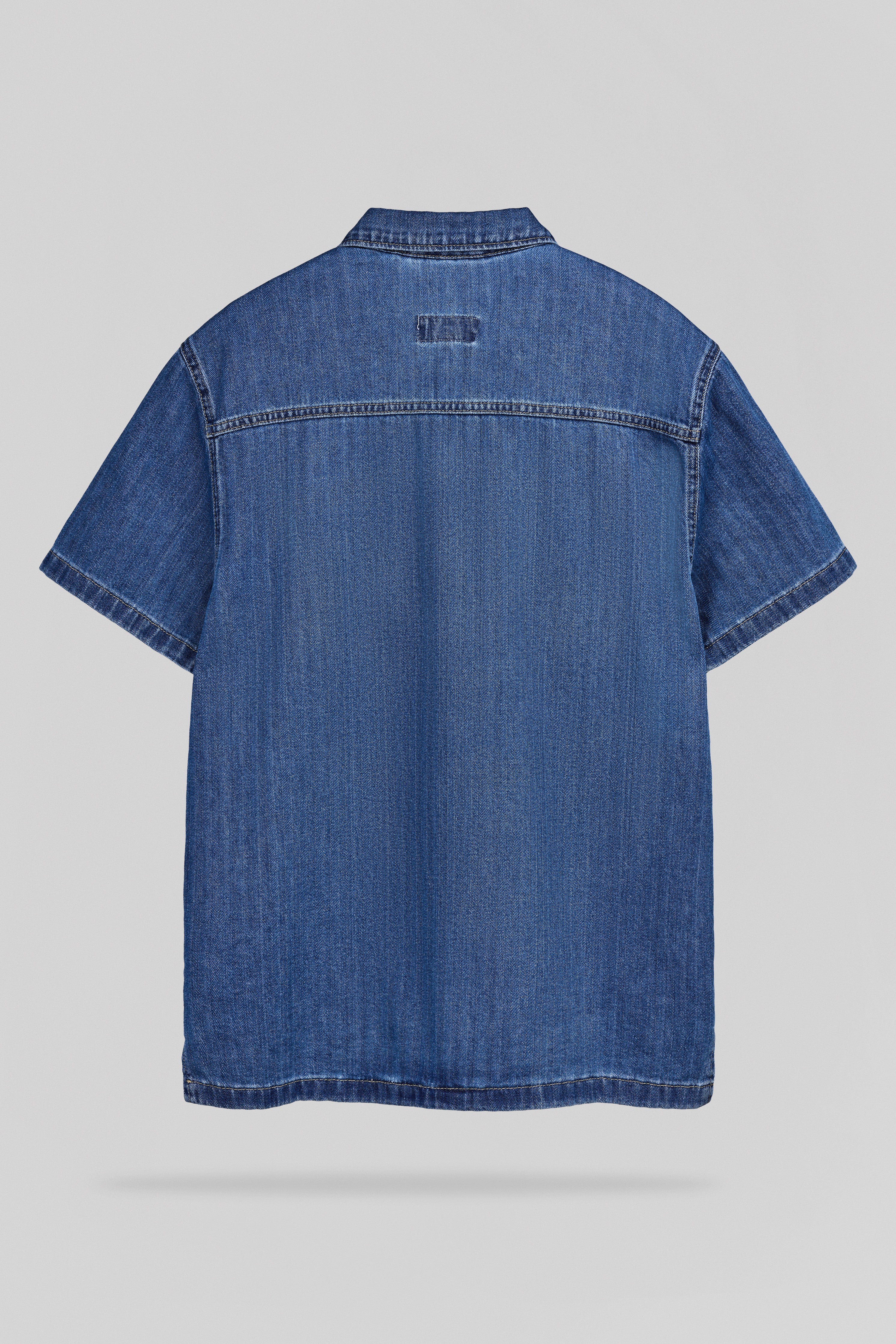 Teddy Smith C-Anton chemise homme denim indigo coton
