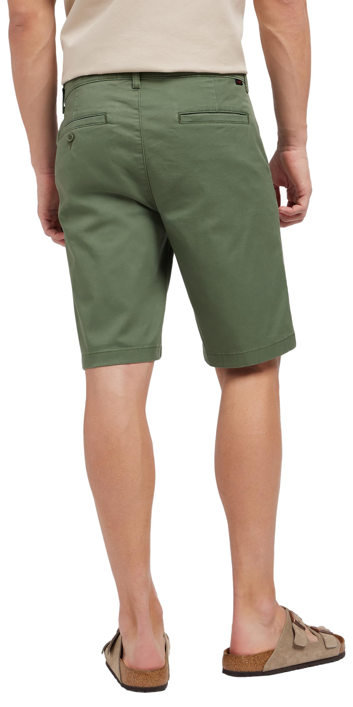 Lee Regular Chino Short homme bleu marine coton