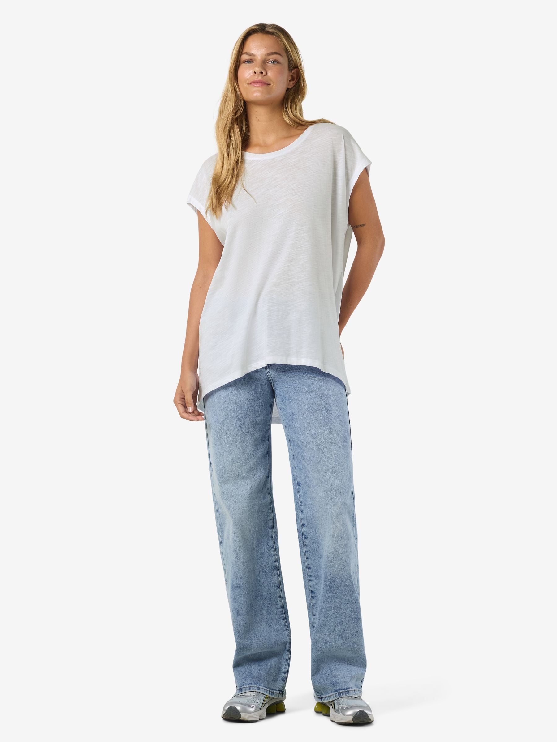 Noisy May Mathilde t-shirt oversize coton bio