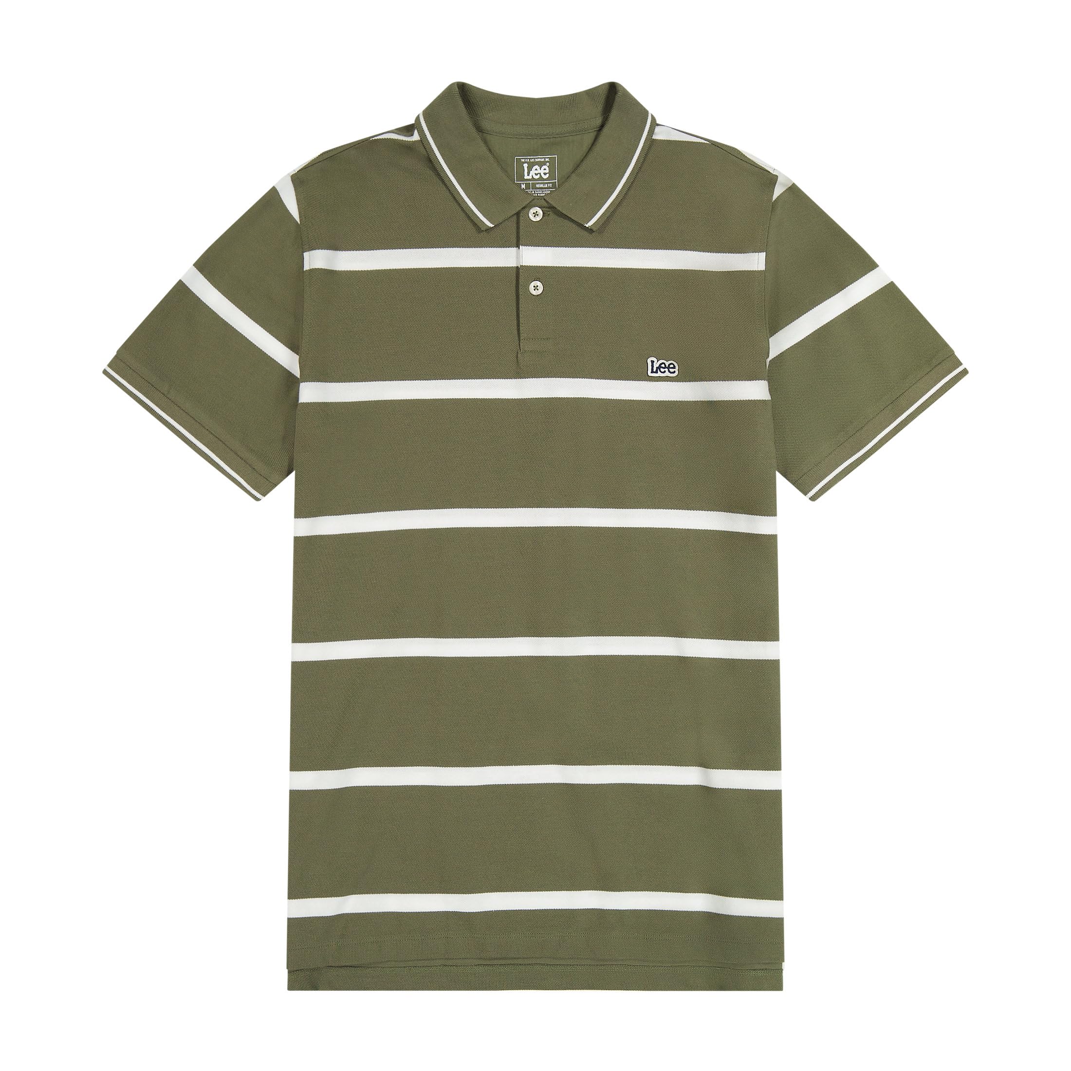 Lee Pique polo homme regular Shy Blue coton