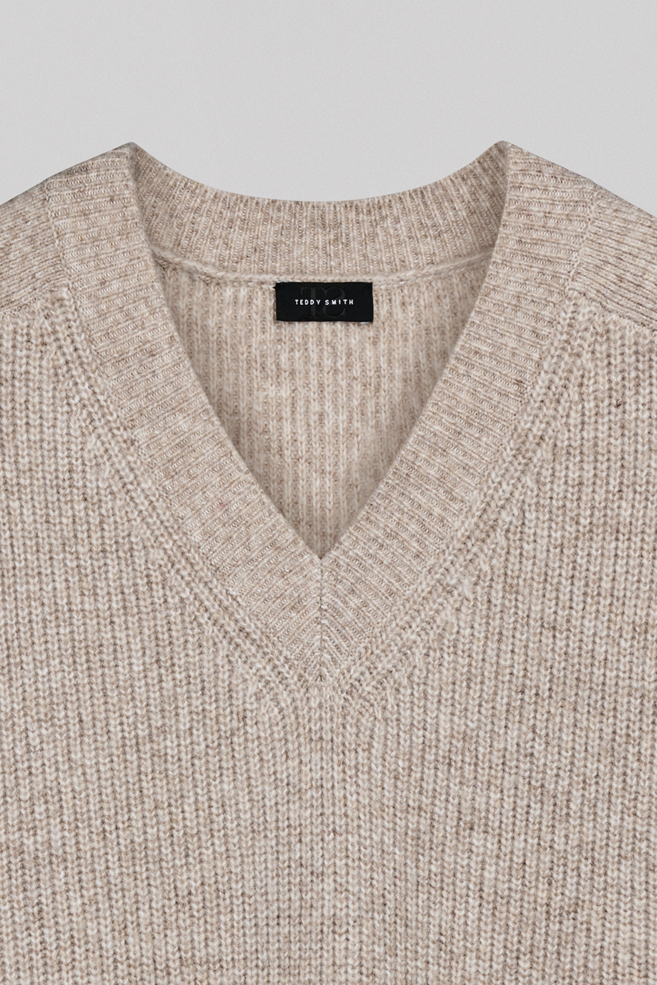 Teddy Smith P-Milo pull sans manche chocolat femme
