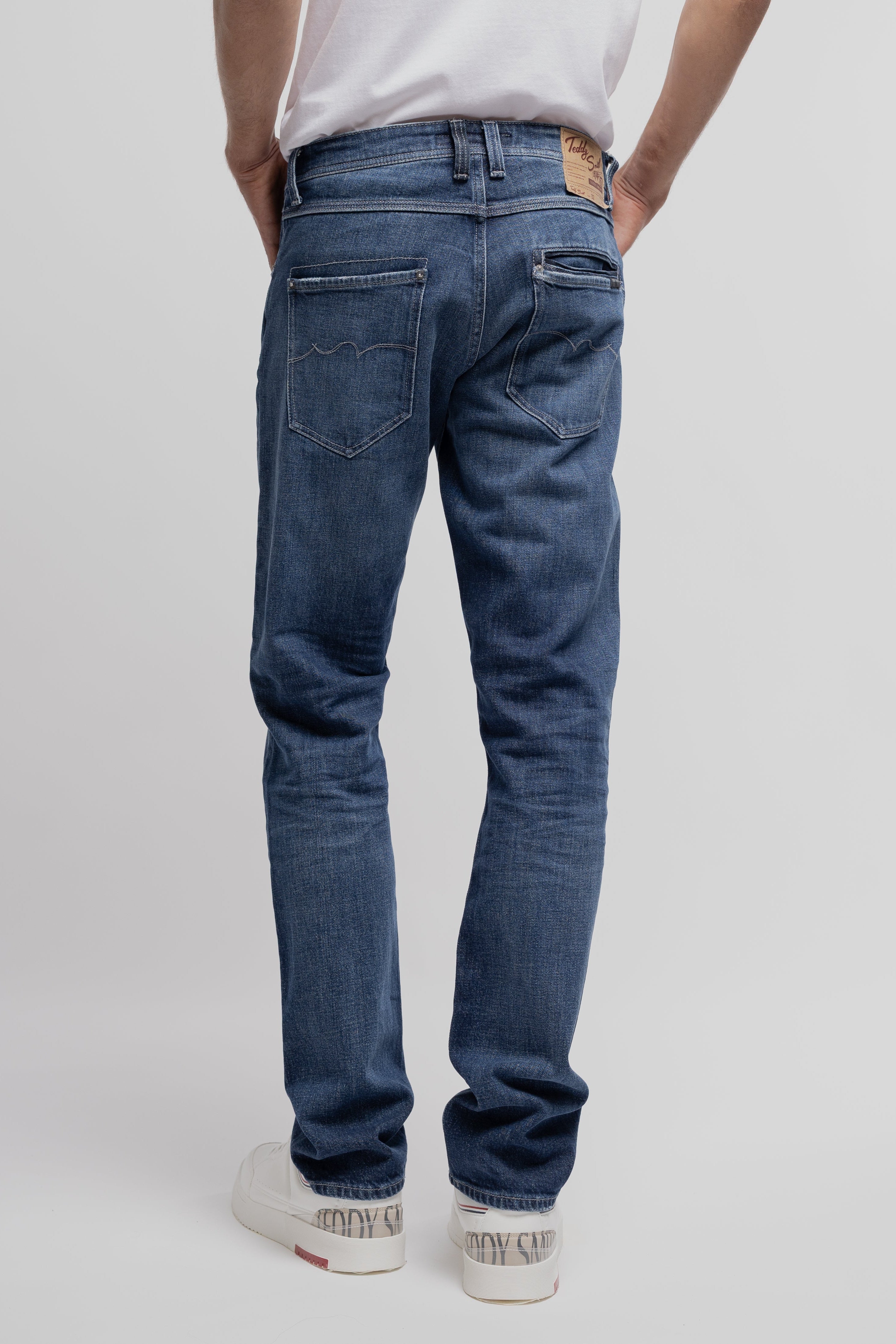 Teddy Smith Rope Reg L32 Old New jean droit coton