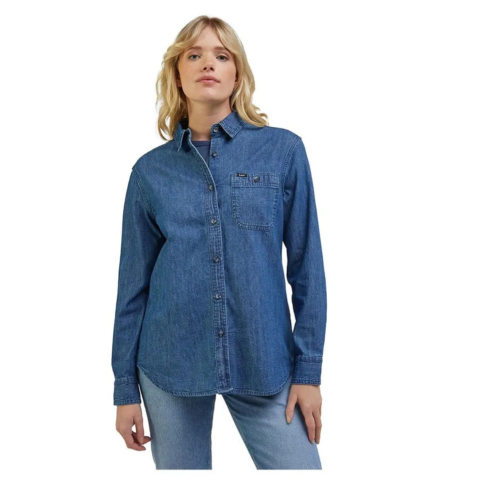 Lee All Purpose Shirt chemise femme écru coupe regular
