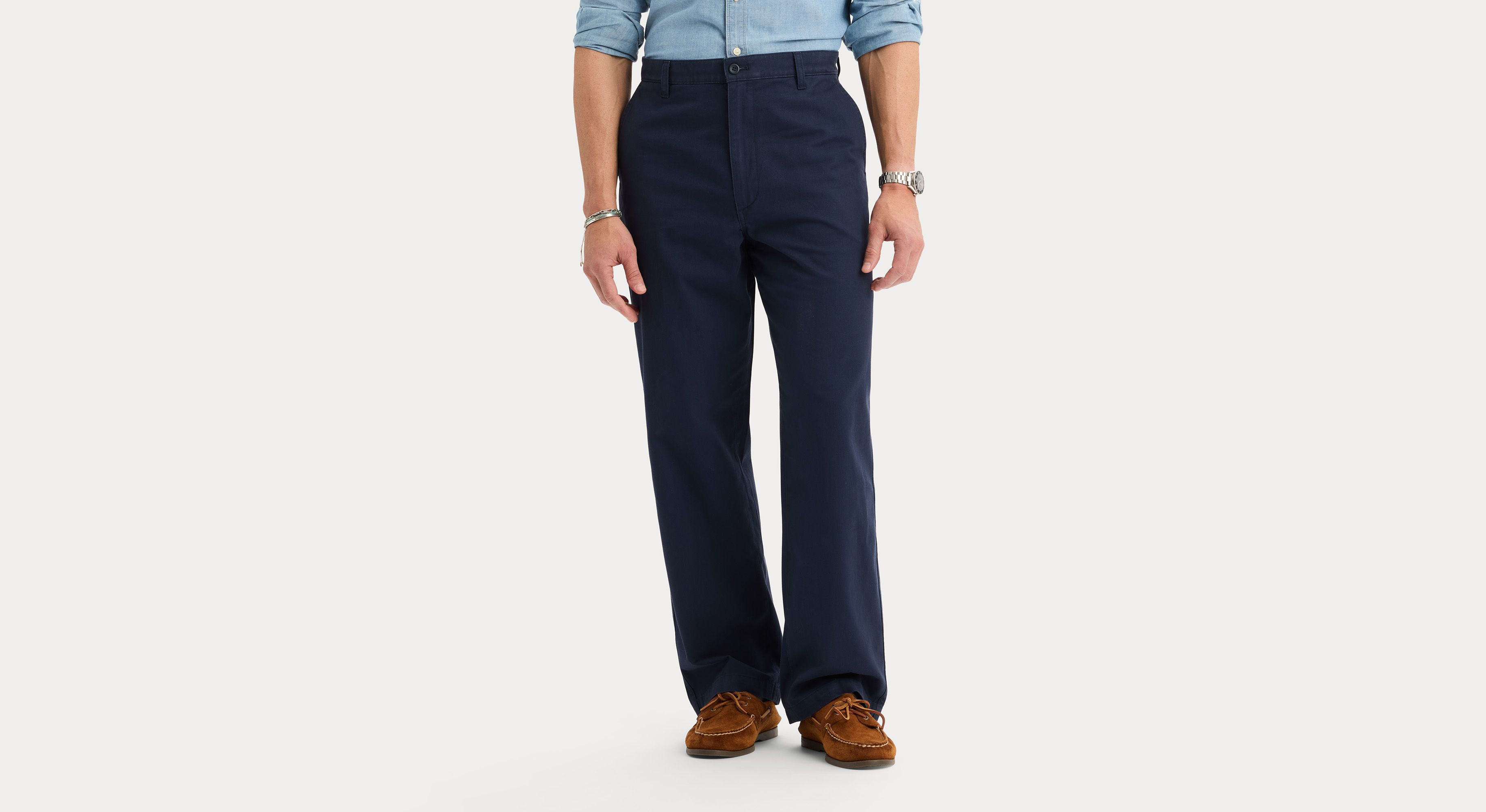 Dockers Eighty-Six Original chino bleu loose
