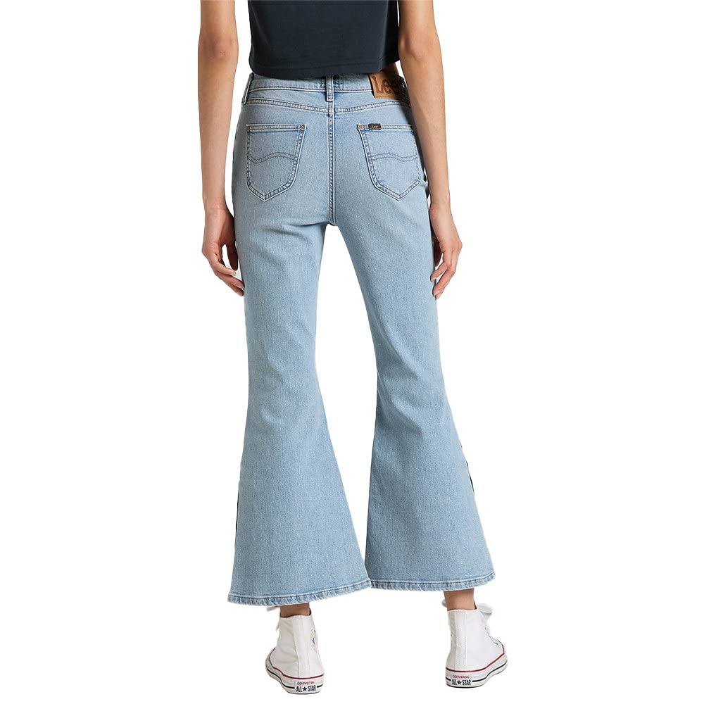 Lee Split Leg Flare Sunbach jean flare femme fente