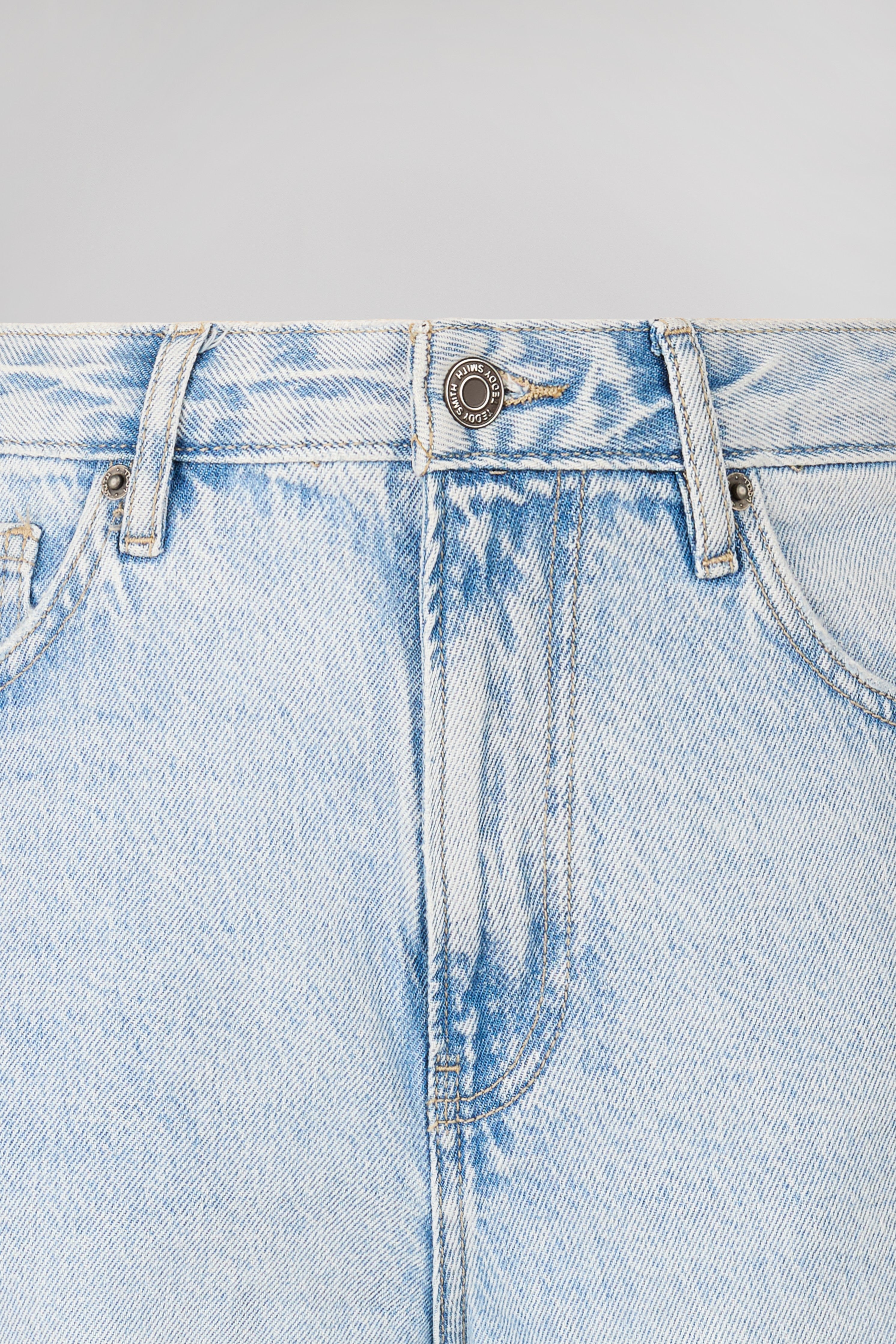 Teddy Smith S-Lucy SH short jean indigo clair 100% coton
