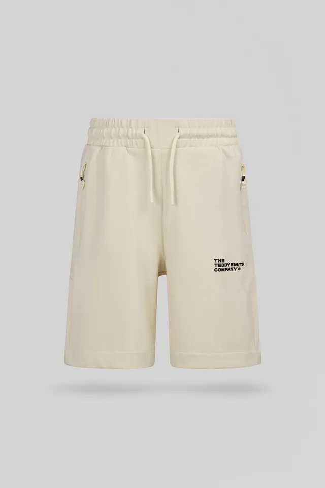 Teddy Smith S-Company SH Jr short garçon crème coton
