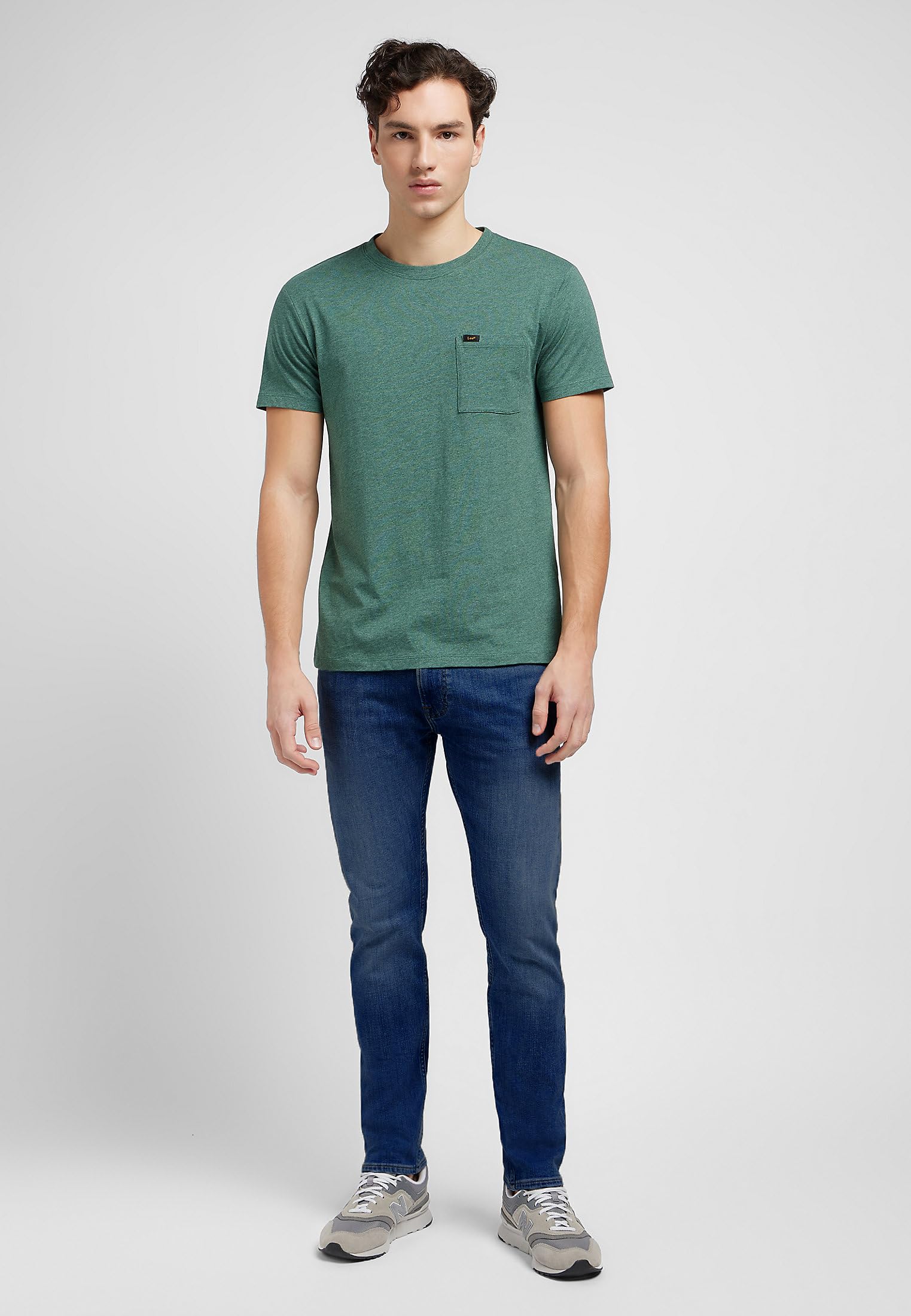Lee Rider jean homme slim deep ocean bleu encre