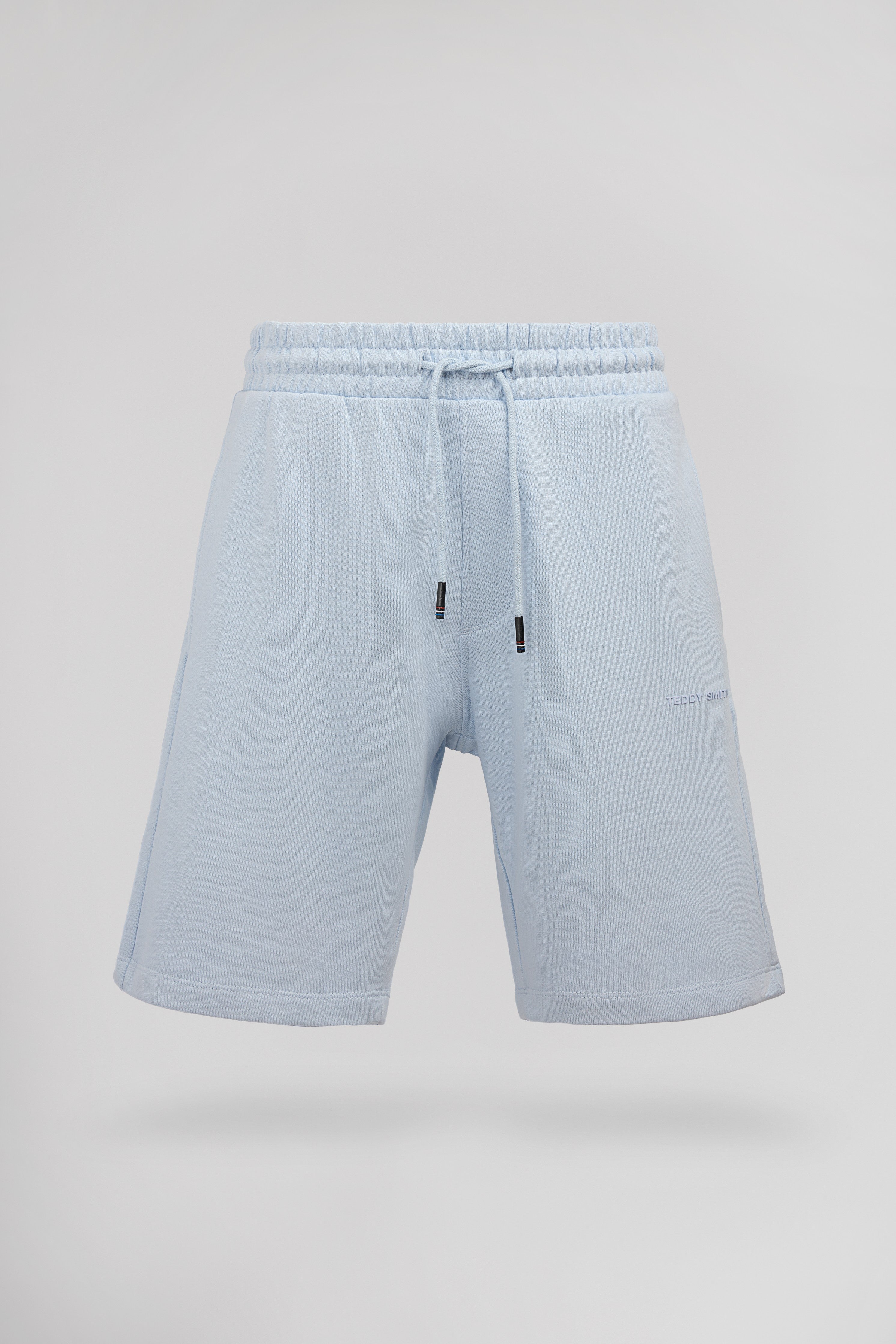 Teddy Smith S-Narky SH short bleu pastel molleton