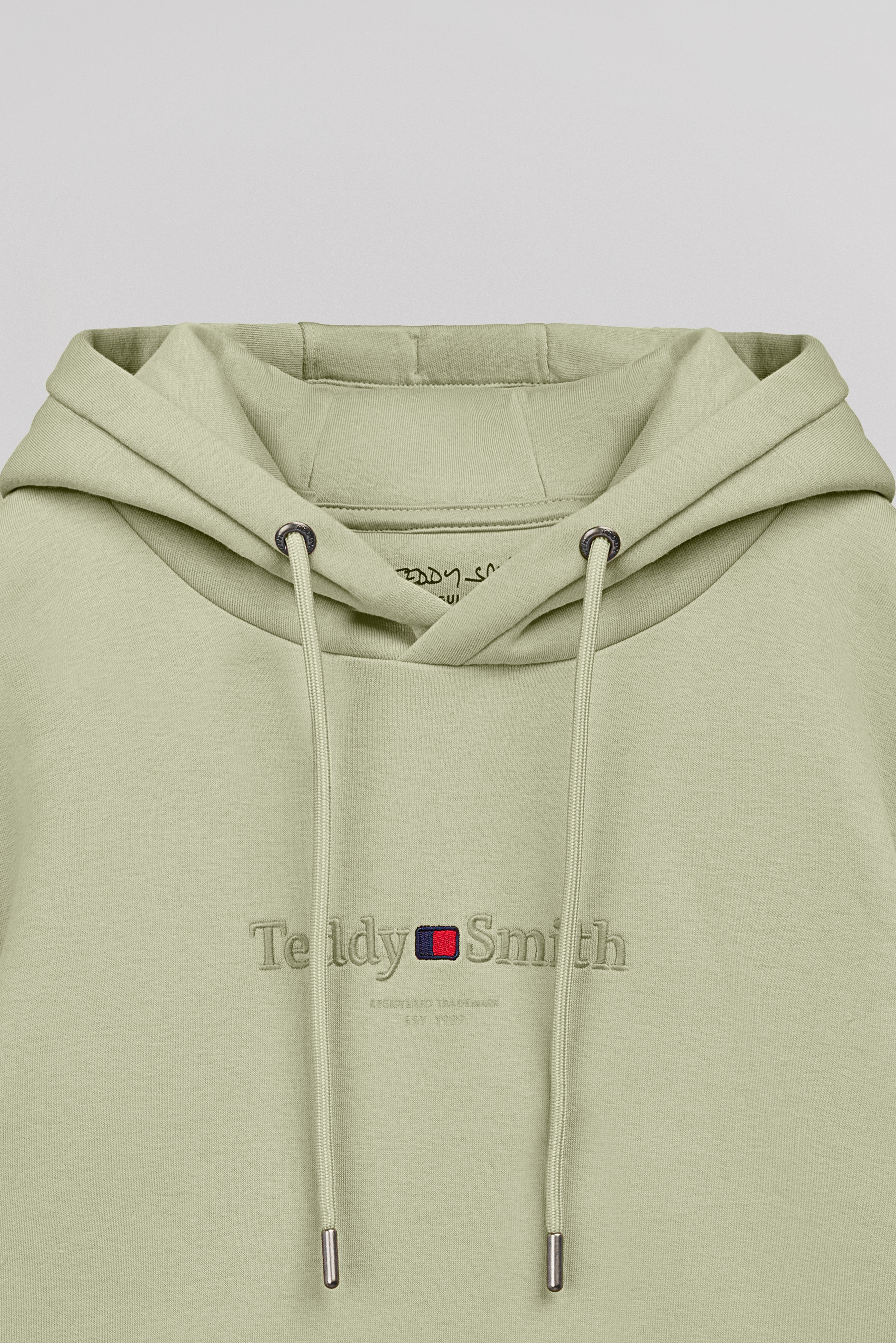 Teddy Smith S-Jim Hoody sweat à capuche vert sauge
