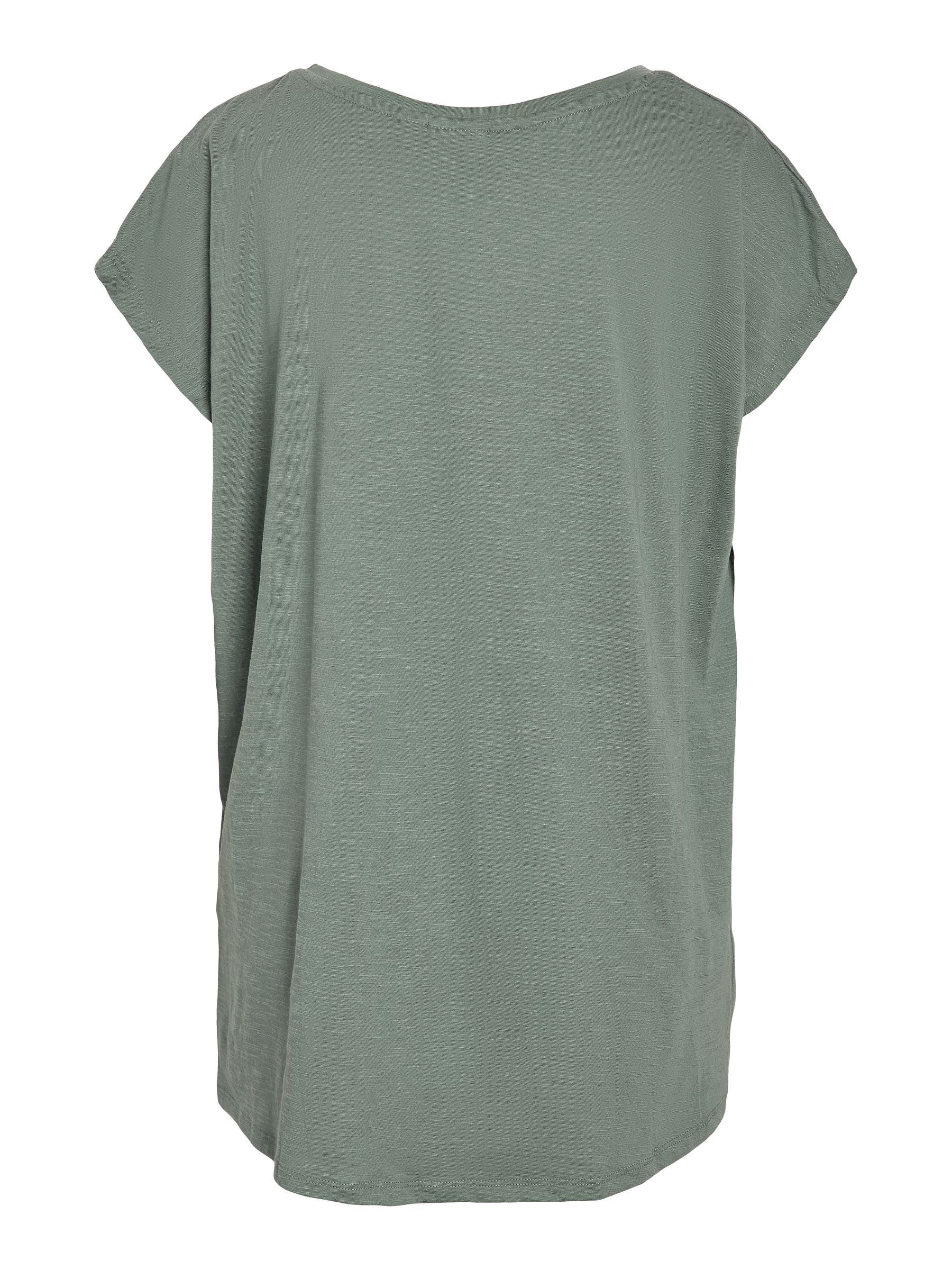 Noisy May Mathilde t-shirt oversize coton bio long