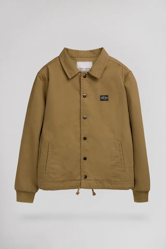 Teddy Smith B-Dam JR blouson worker beige coton