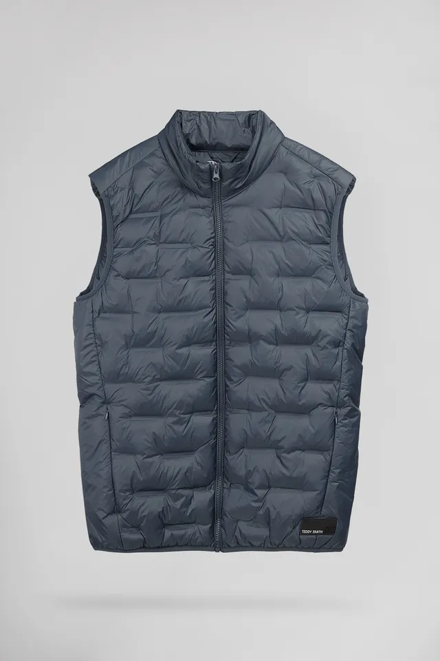 Teddy Smith B-Toran doudoune sans manches homme grise