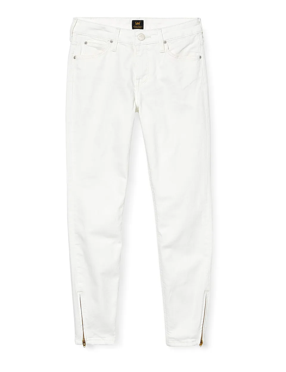 Lee Scarlett Cropped jean femme blanc Rinse 27W/35L