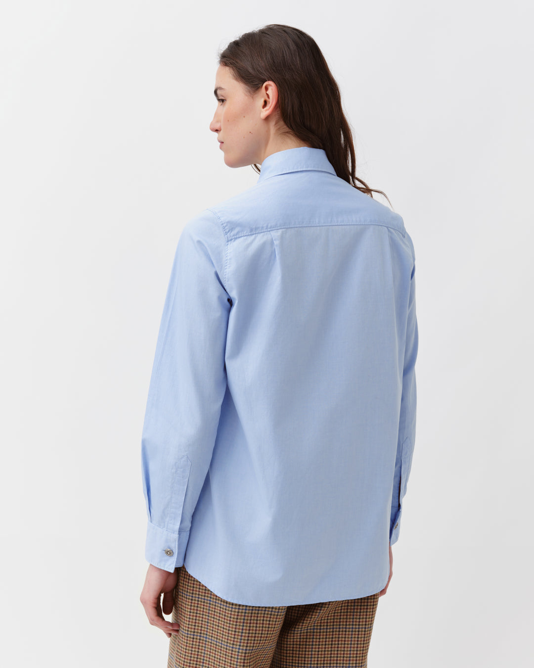 Diega Ceza chemise ciel coton coupe ample