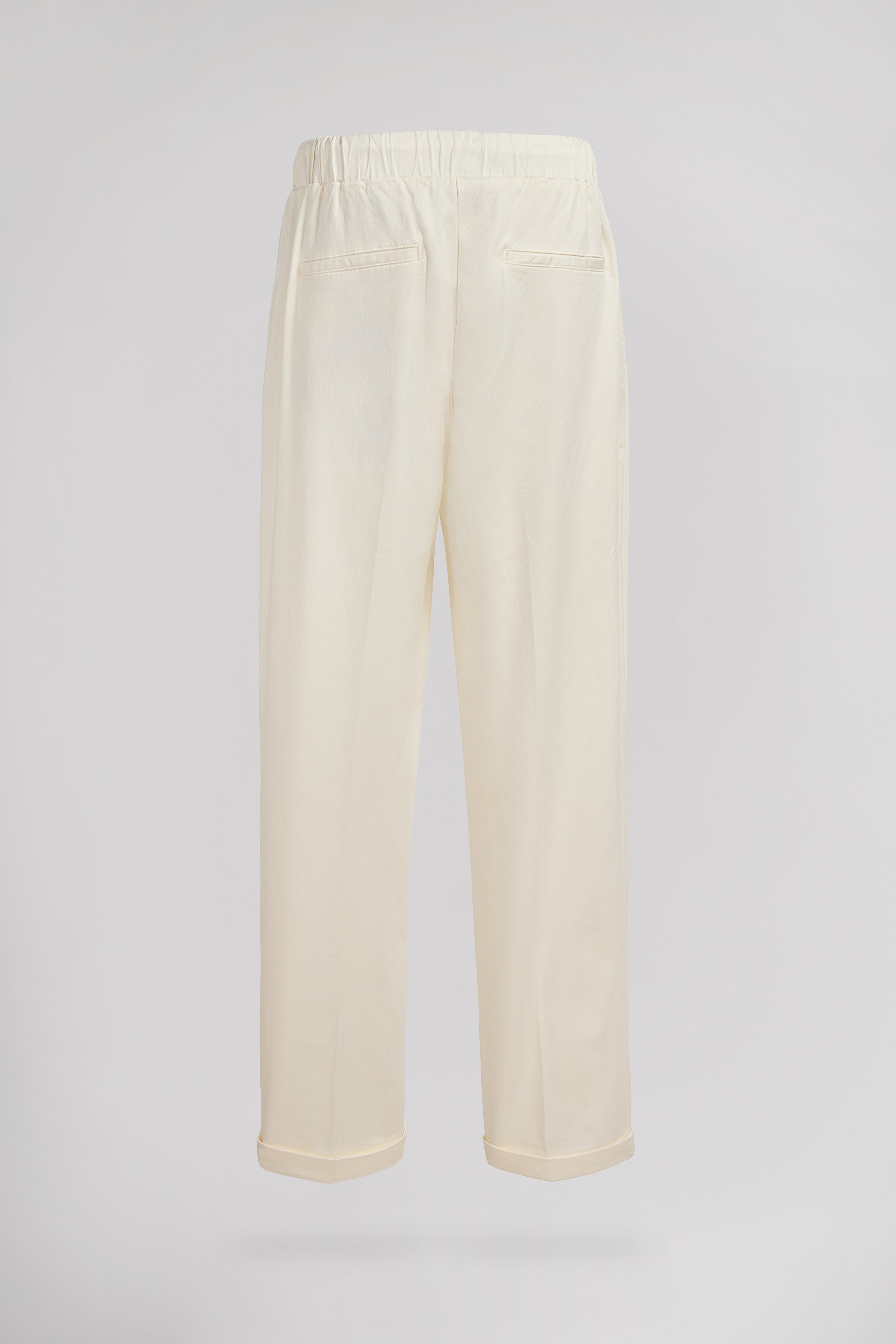Teddy Smith Jogo Lyoc pantalon femme middle white satiné