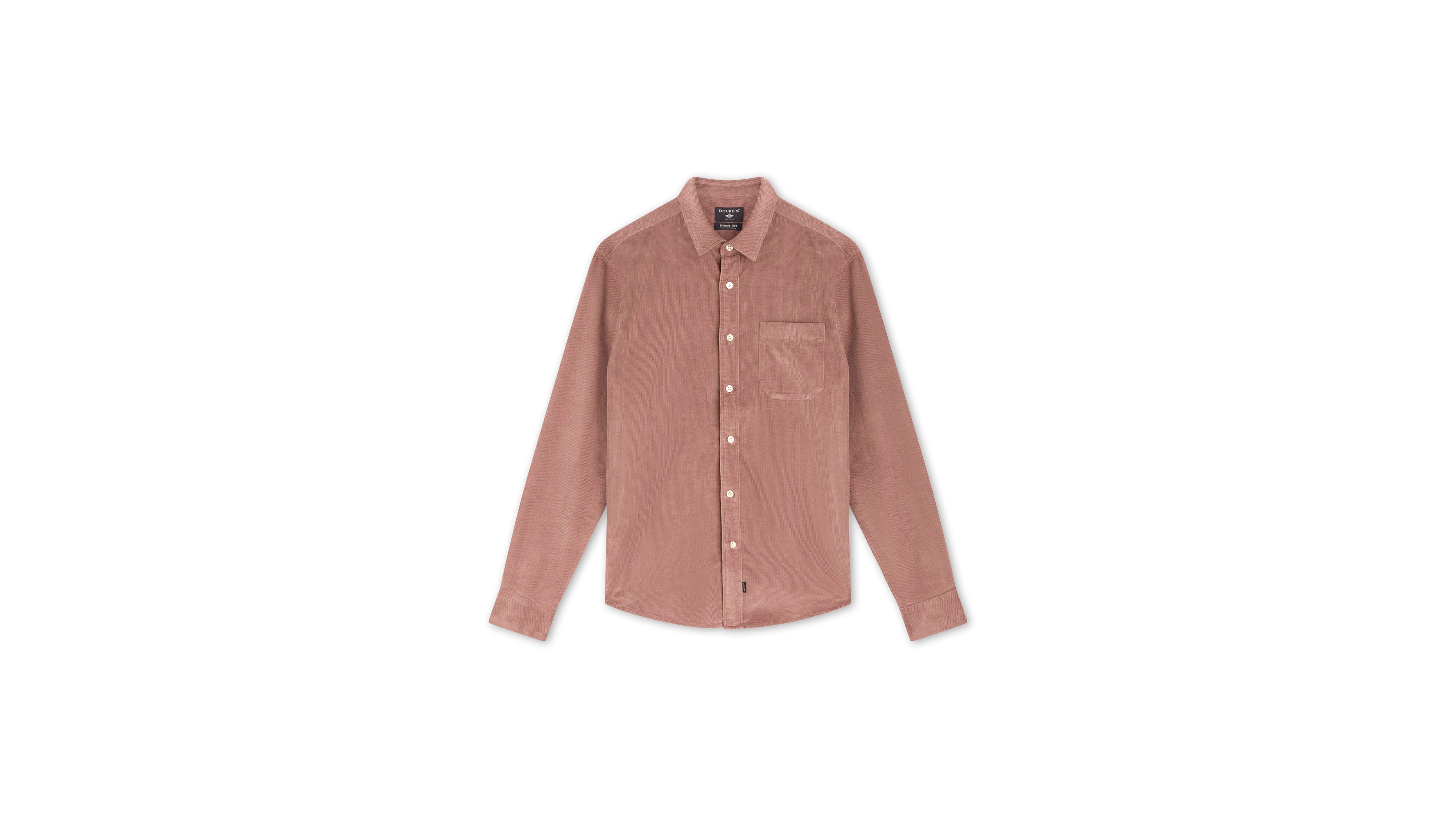 Dockers Ultimate chemise regular marron courte