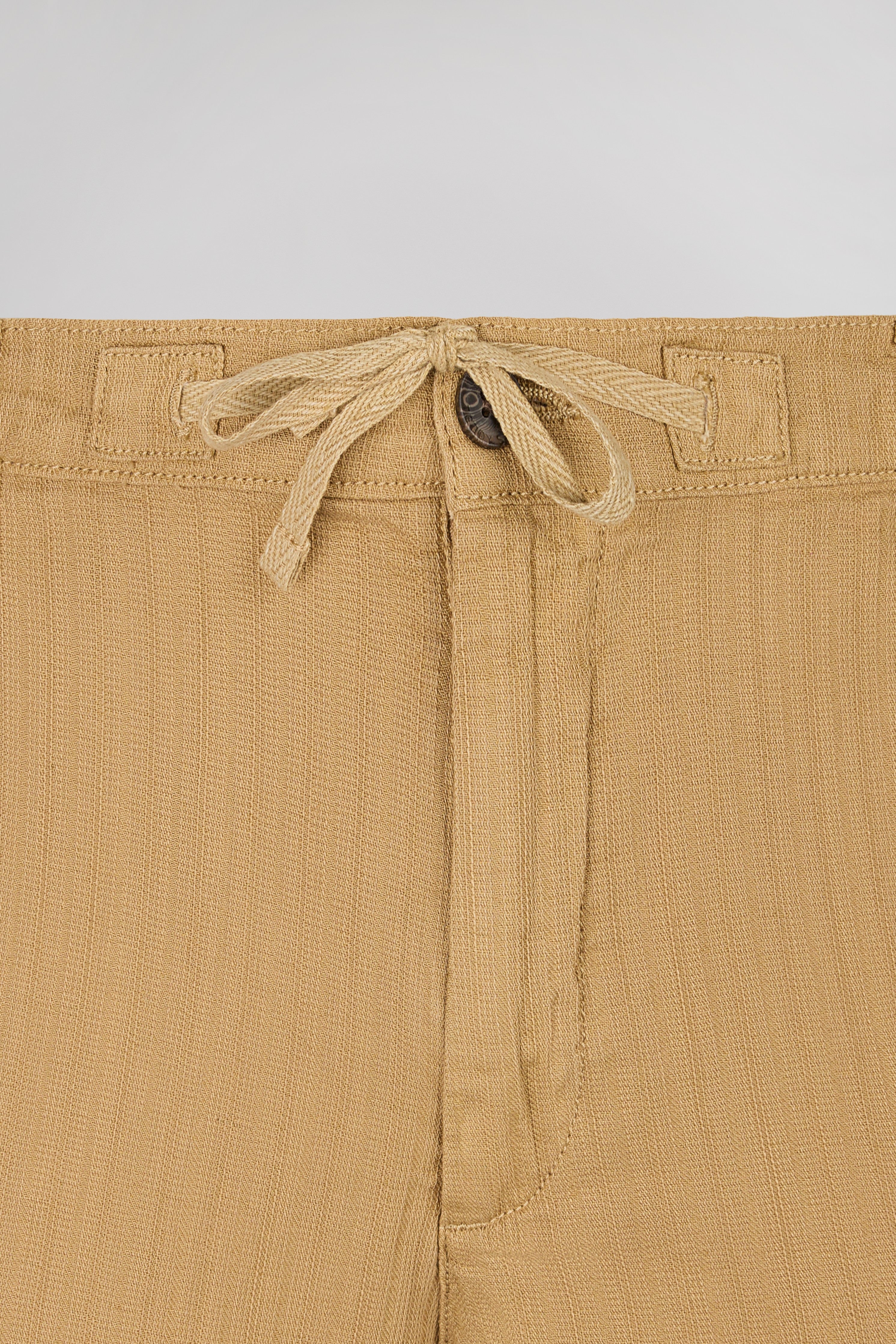 Teddy Smith S-Darius Lin short rayé beige lin