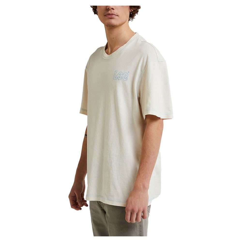 Lee Saisonnier Lâche t-shirt homme XXL écru