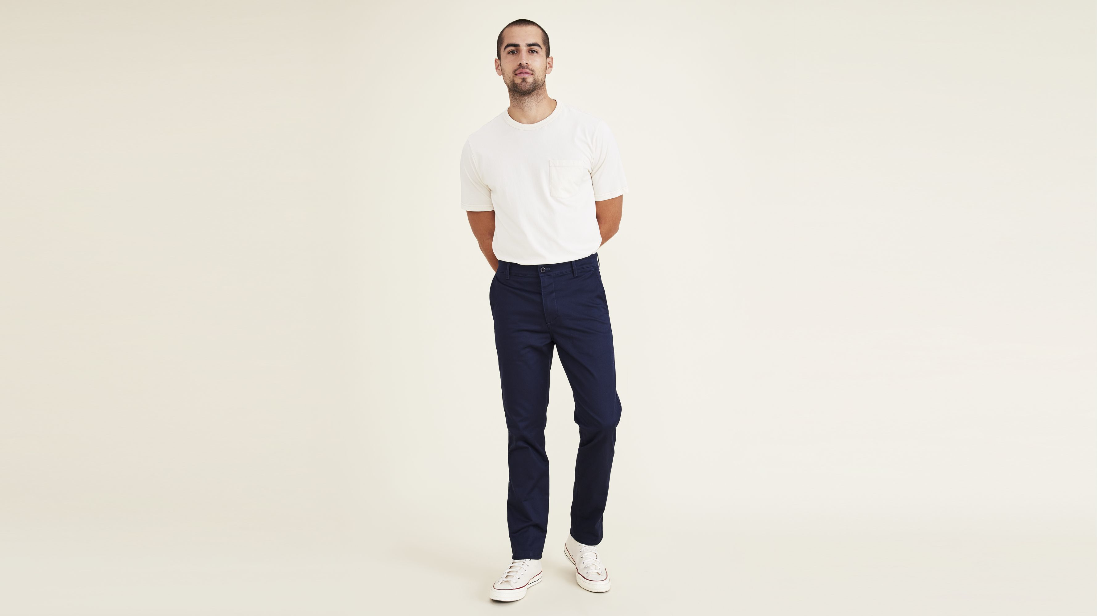 Dockers Original Chino pantalon chino bleu marine stretch