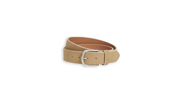 Dockers Casual Ceinture Daim Beige 95 Classique