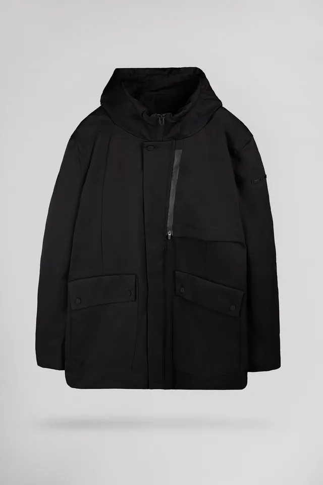 TEDDY SMITH P-ADVARD parka déperlante noire homme