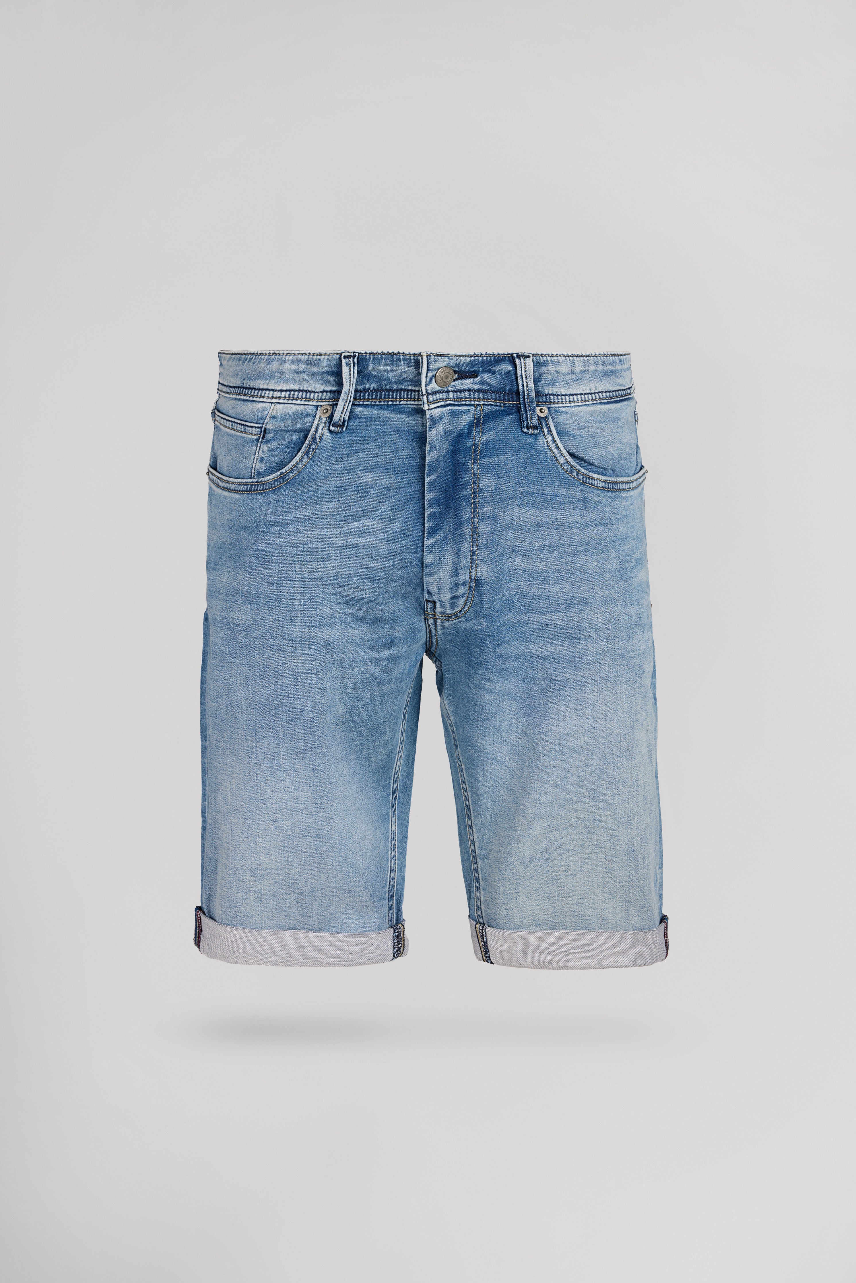 Teddy Smith Scotty 3 bermuda indigo clair sweat denim