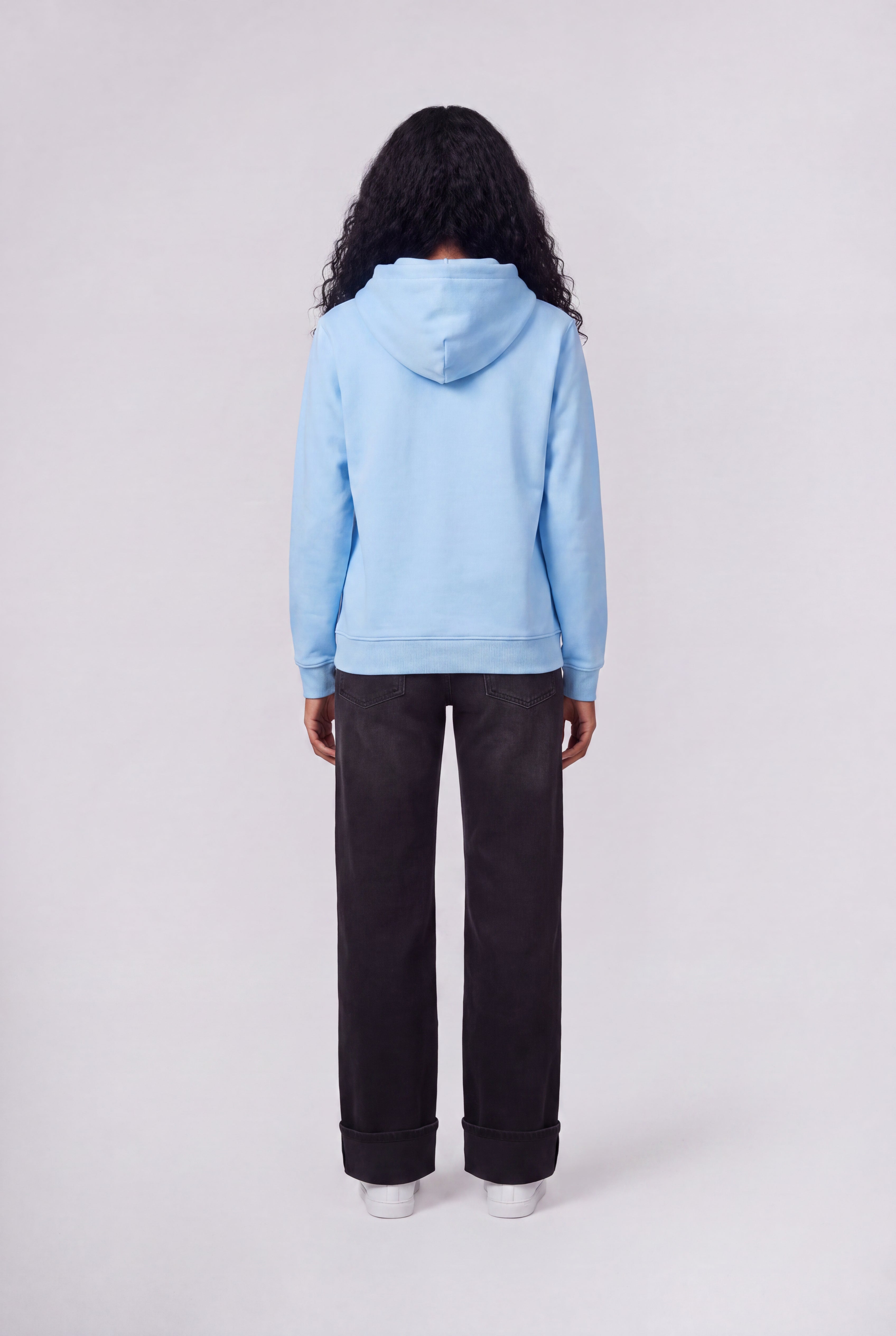 Teddy Smith S-Solene Hoody sweat capuche bleu ciel