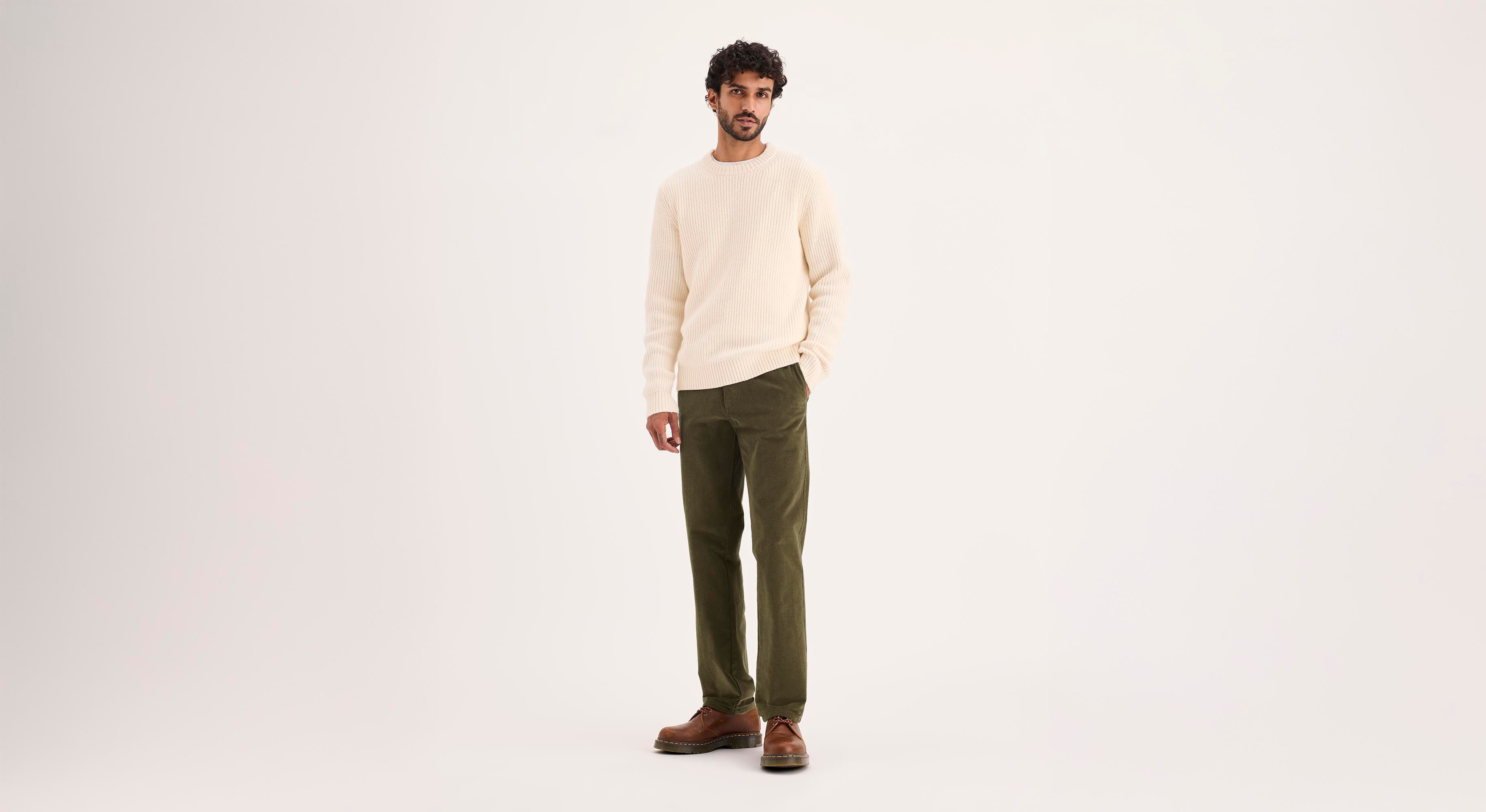 Dockers Ultimate Slim Fit chino vert Moss stretch