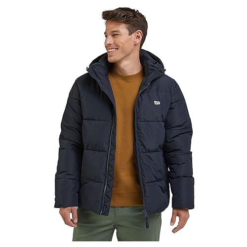 Lee Puffer Jacket veste matelassée noir coupe regular