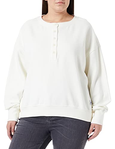 Lee Sweat Henley sweat femme col boutonné