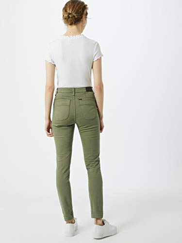 Lee Scarlett High jean femme Agave Green 26W/33L skinny