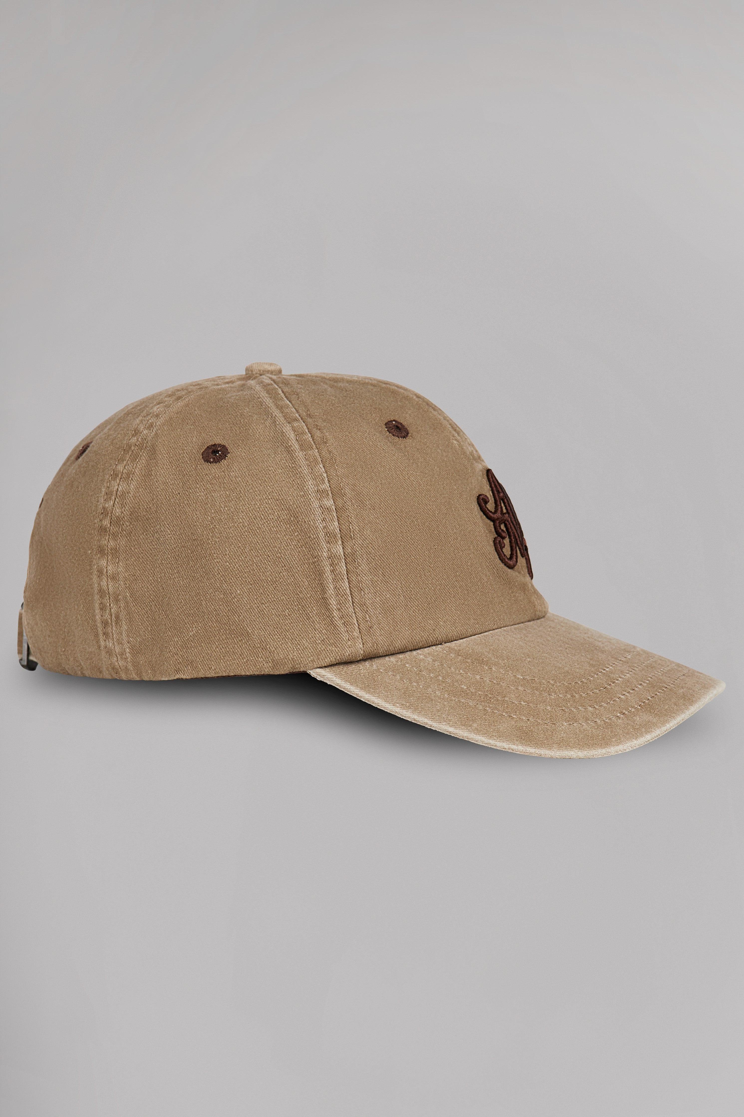 Teddy Smith C-Cap Wolf casquette beige coton