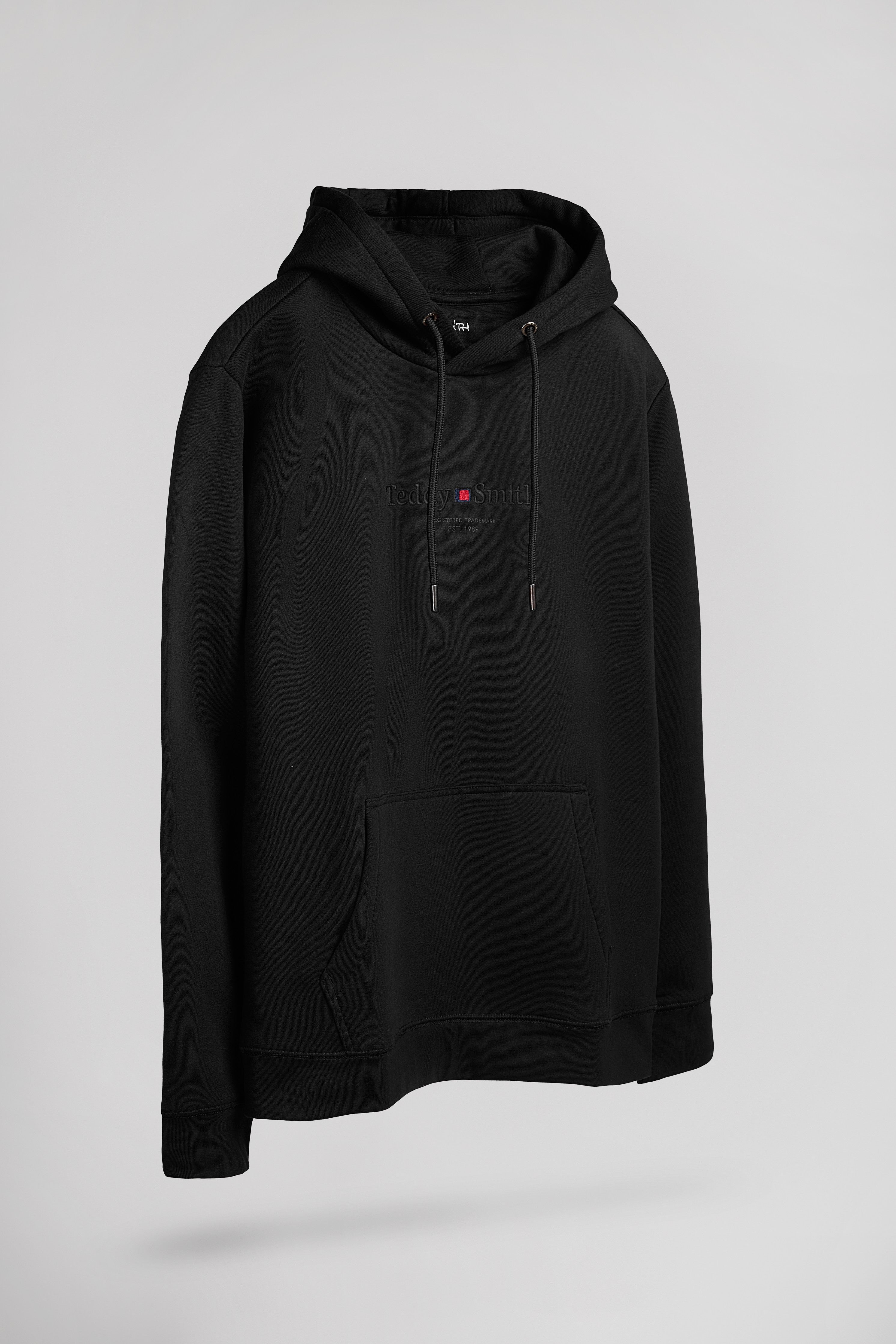 Teddy Smith S-Jim Hoody sweat capuche noir homme