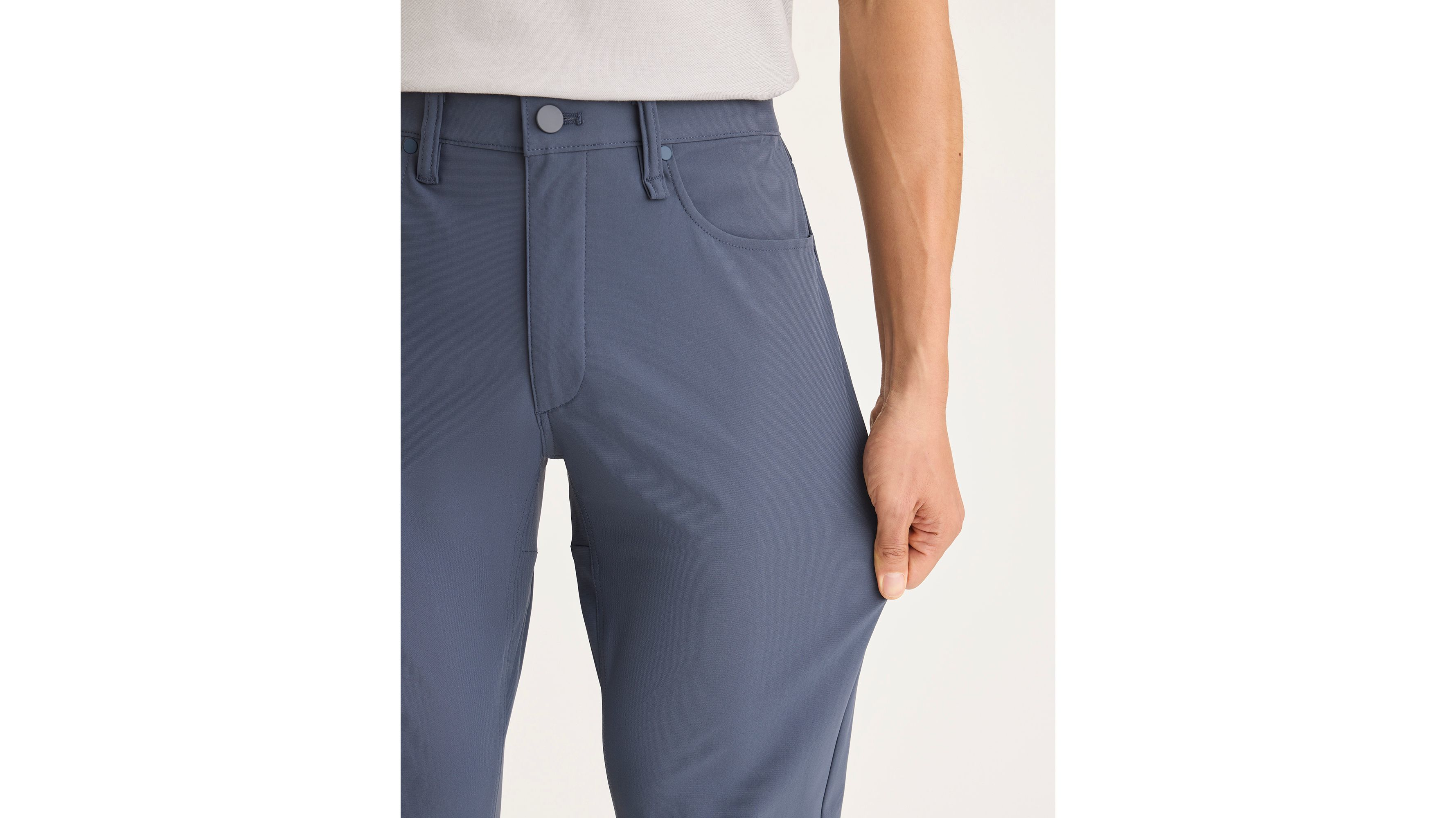 Dockers Go Airweave 5-Pocket chino homme Bleu slim