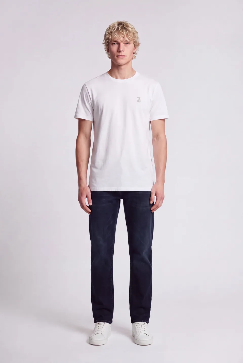 Teddy Smith T-Telo MC t-shirt blanc regular