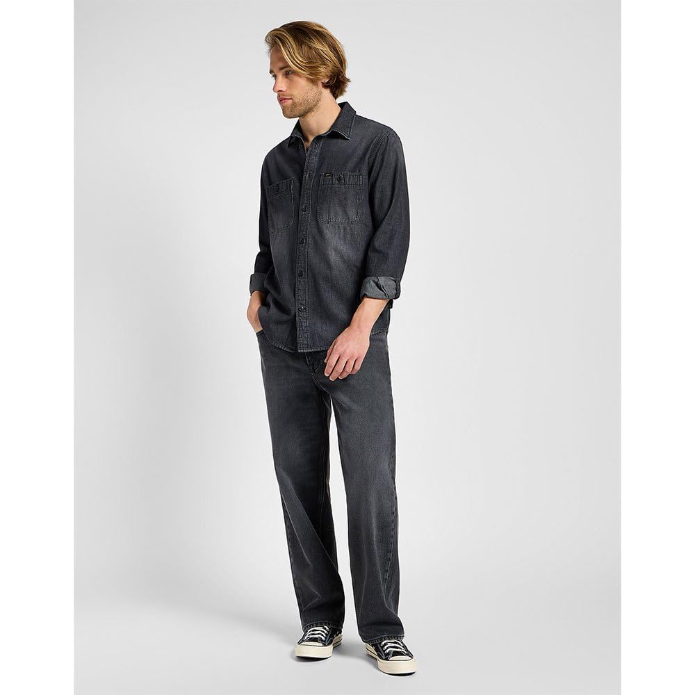 Lee Worker Shirt 2.0 chemise homme gris granit S