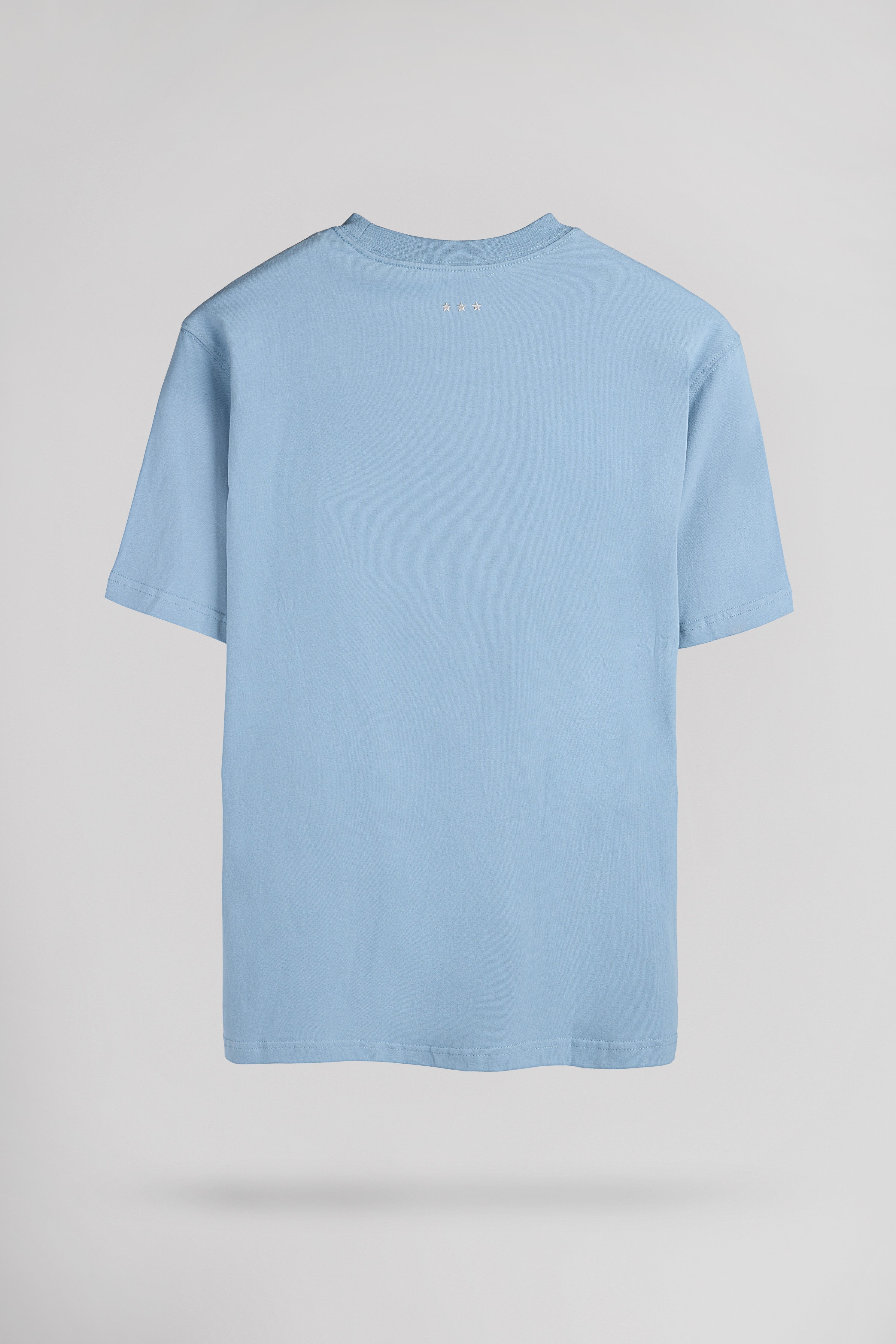 Teddy Smith T-Stock t-shirt ample bleu gris coton