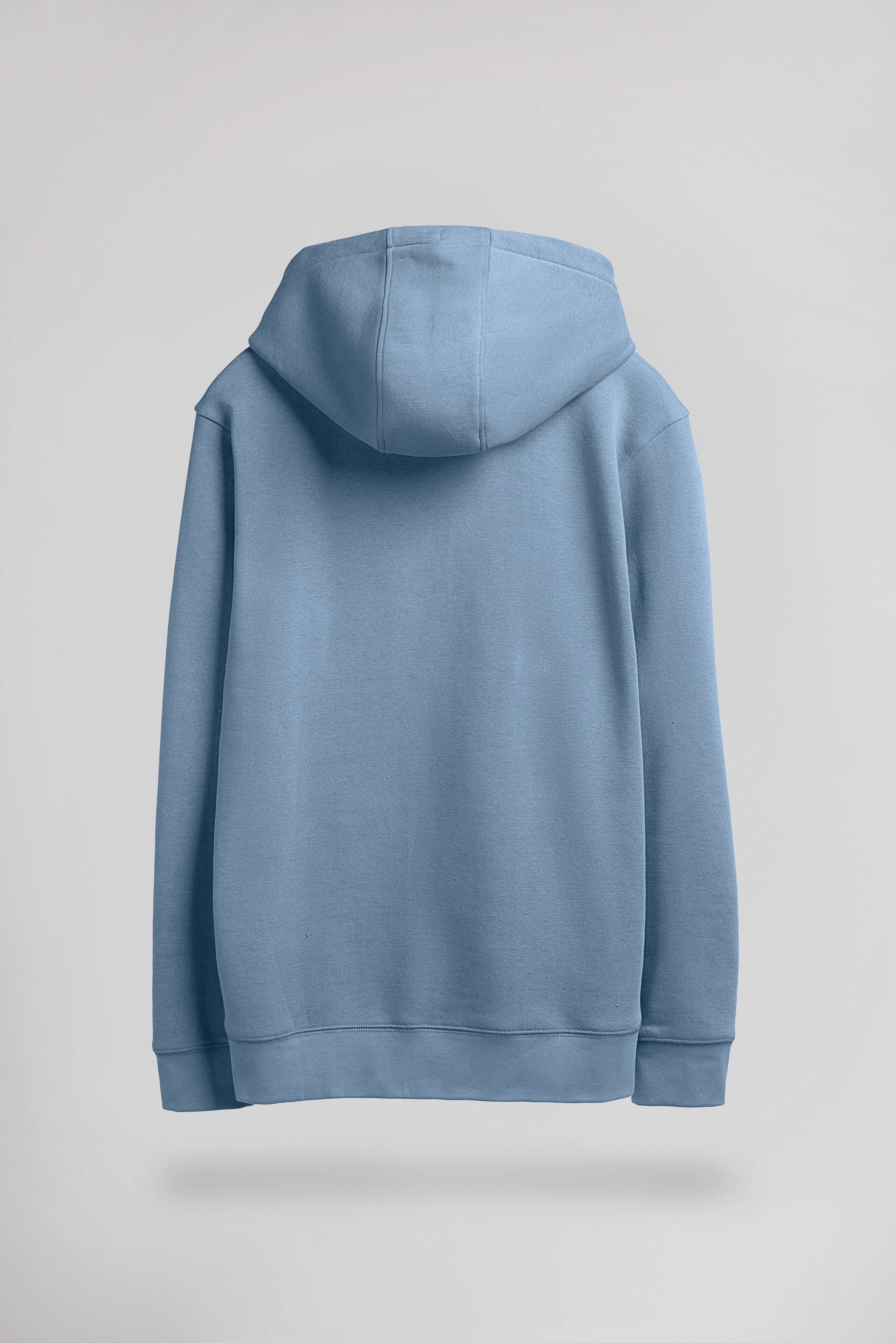 TEDDY SMITH S-JIM HOODY sweat bleu minéral molleton